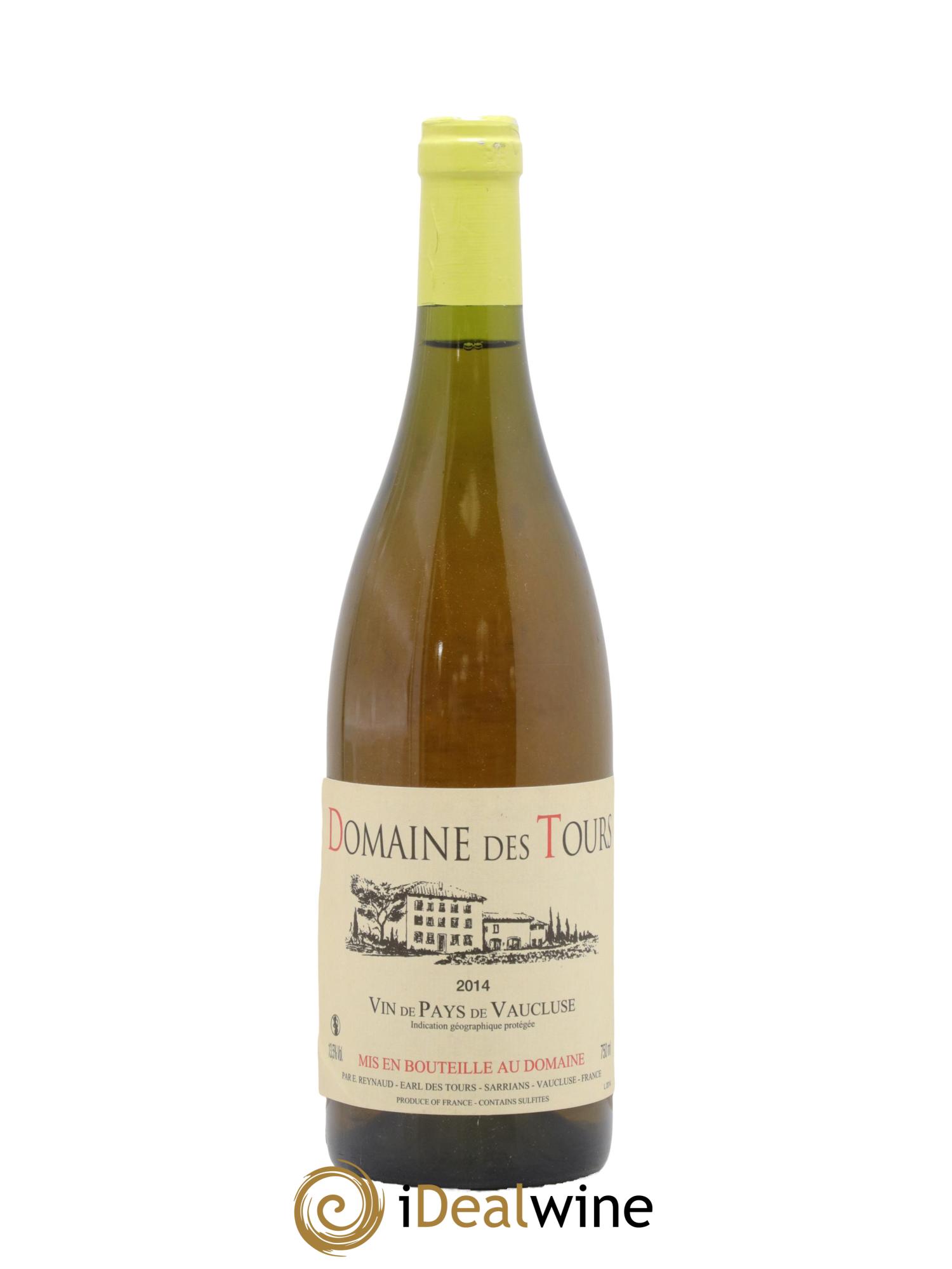 Vaucluse (Vin de Pays de Vaucluse) Domaine des Tours Emmanuel Reynaud 2014 - Lot de 1 bouteille - 0