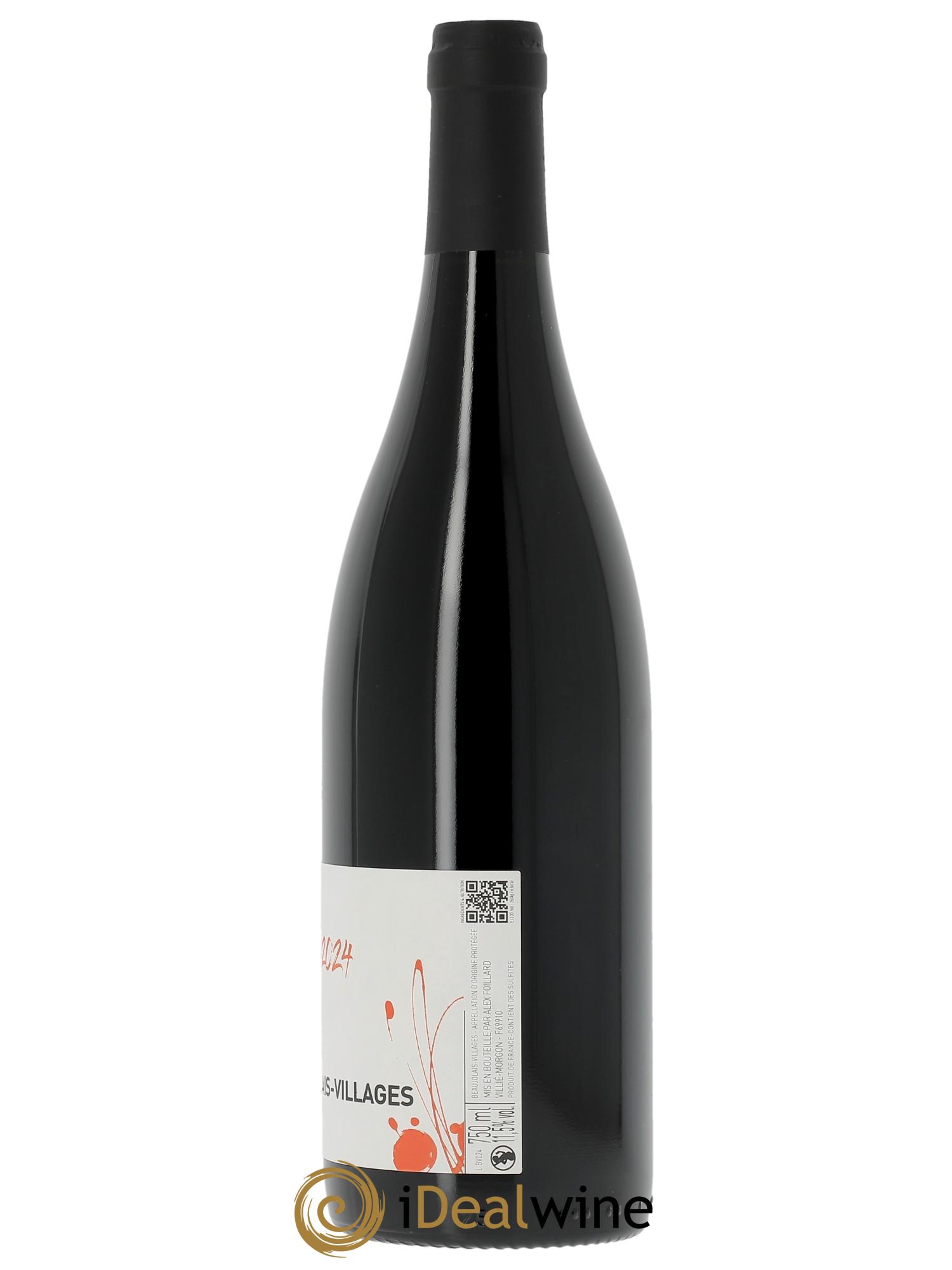 Beaujolais-Villages Alex Foillard  2024 - Lot of 1 bottle - 1