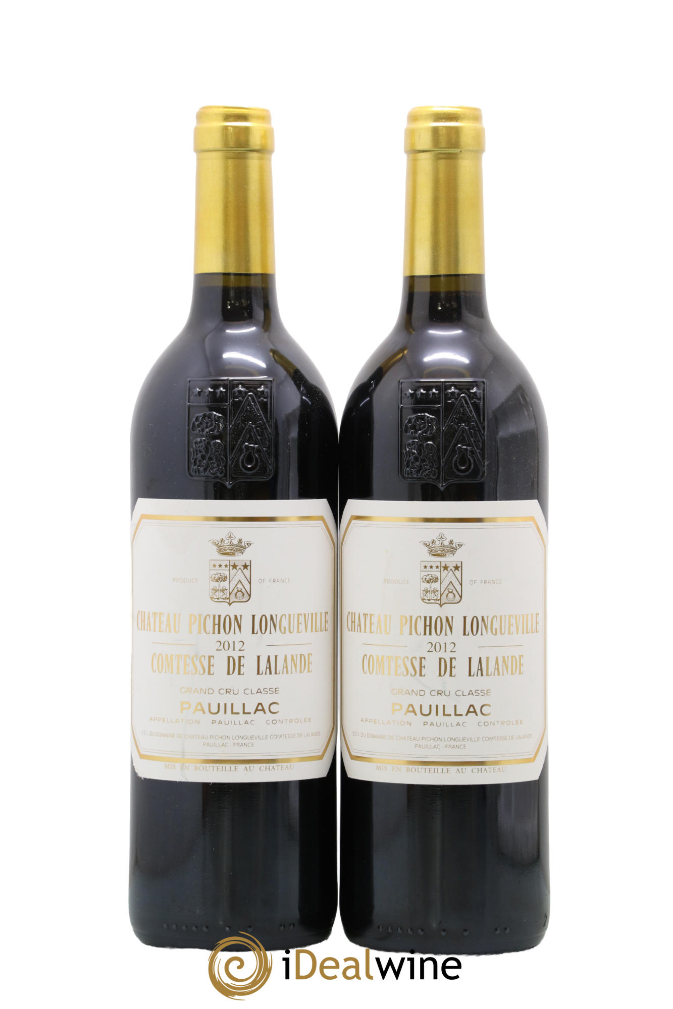 Château Pichon Longueville Comtesse de Lalande 2ème Grand Cru Classé 2012 - Lot de 2 bouteilles - 0