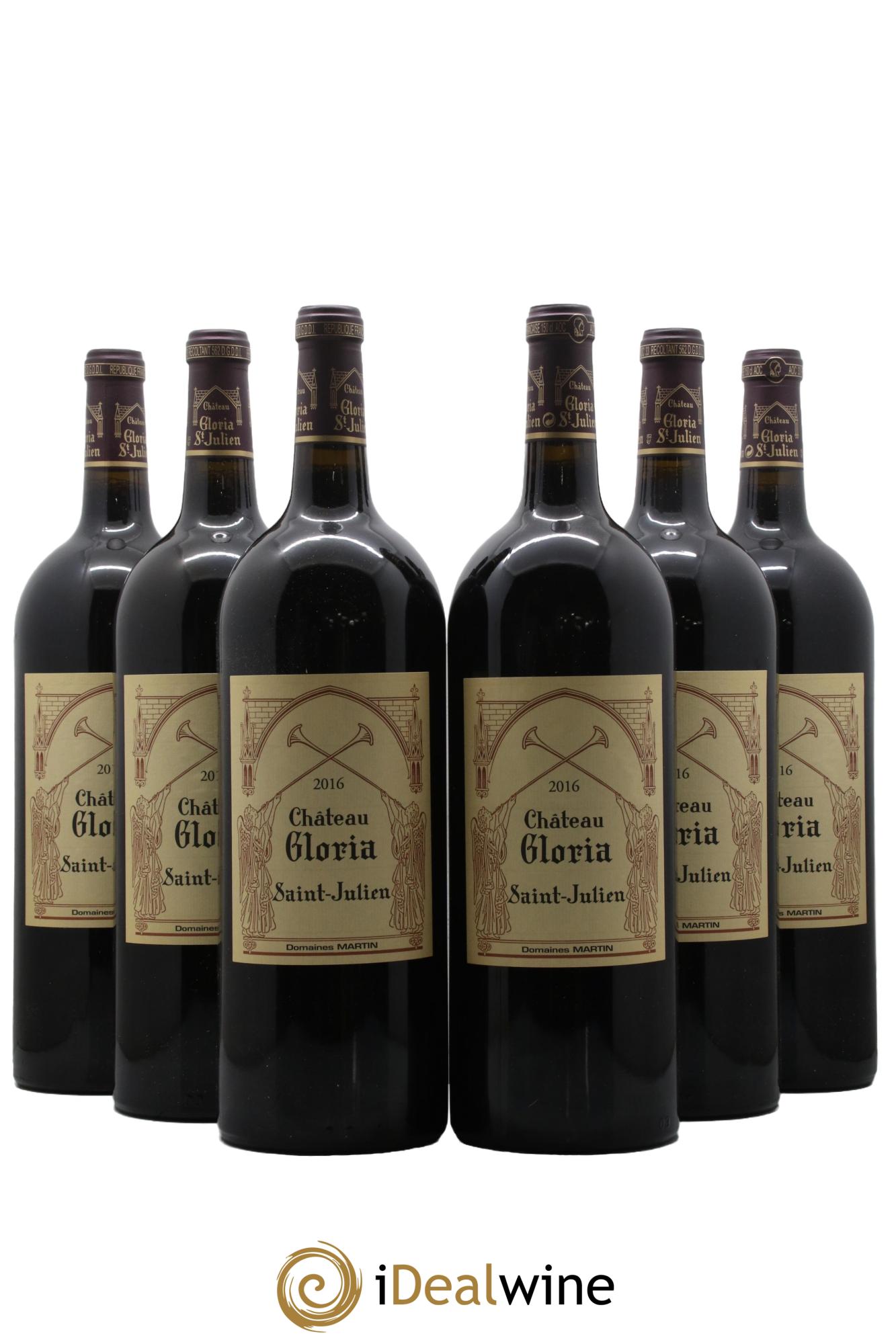Château Gloria 2016 - Lot of 6 magnums - 0