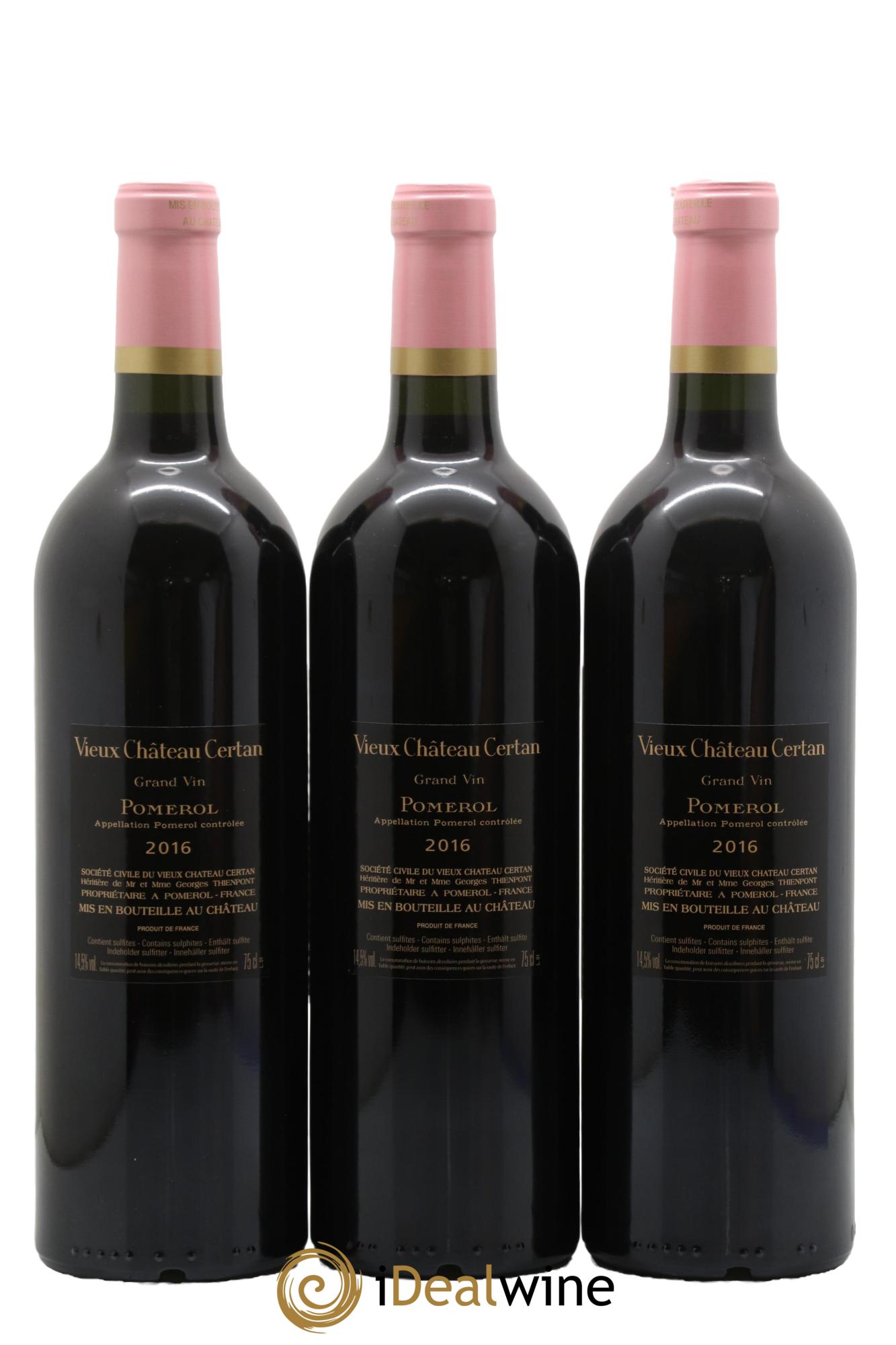 Vieux Château Certan 2016 - Lot of 6 bottles - 4