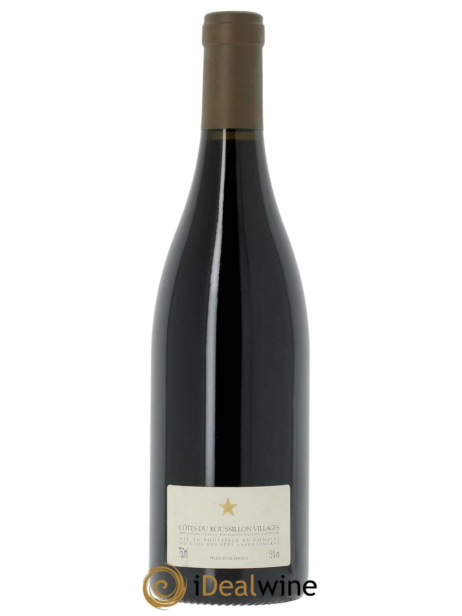 Côtes du Roussillon Villages Clos des Fées Hervé Bizeul 2001 - Lot de 1 bouteille - 1
