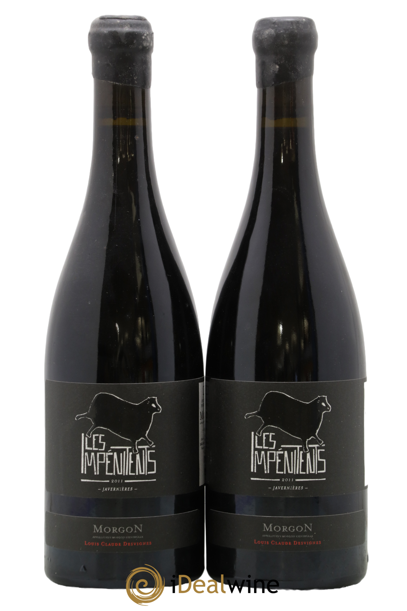 Morgon Javernières Les Impénitents Louis-Claude Desvignes 2011 - Lot de 2 bouteilles - 0