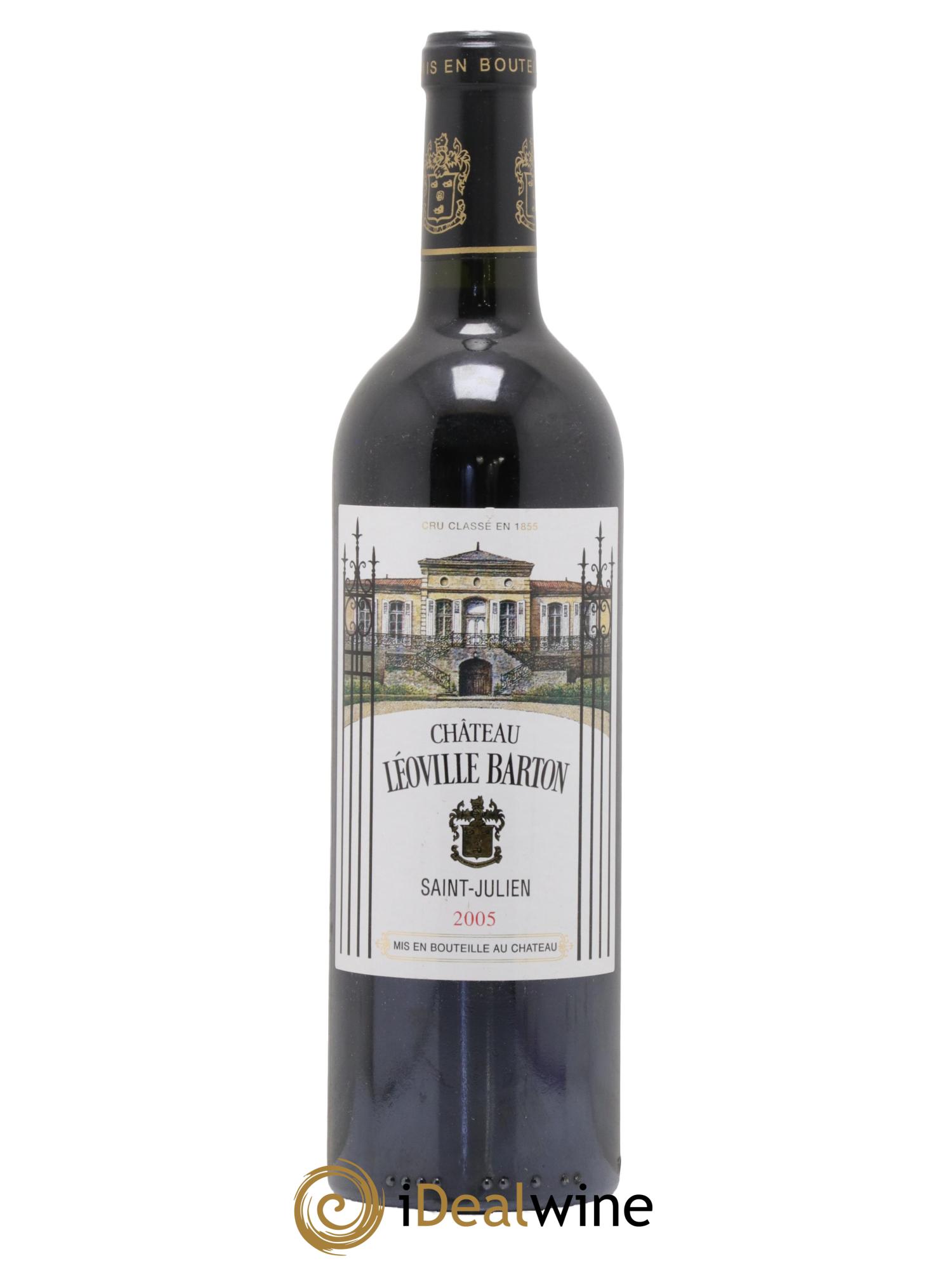 Château Léoville Barton 2ème Grand Cru Classé 2005 - Lot de 1 bouteille - 0