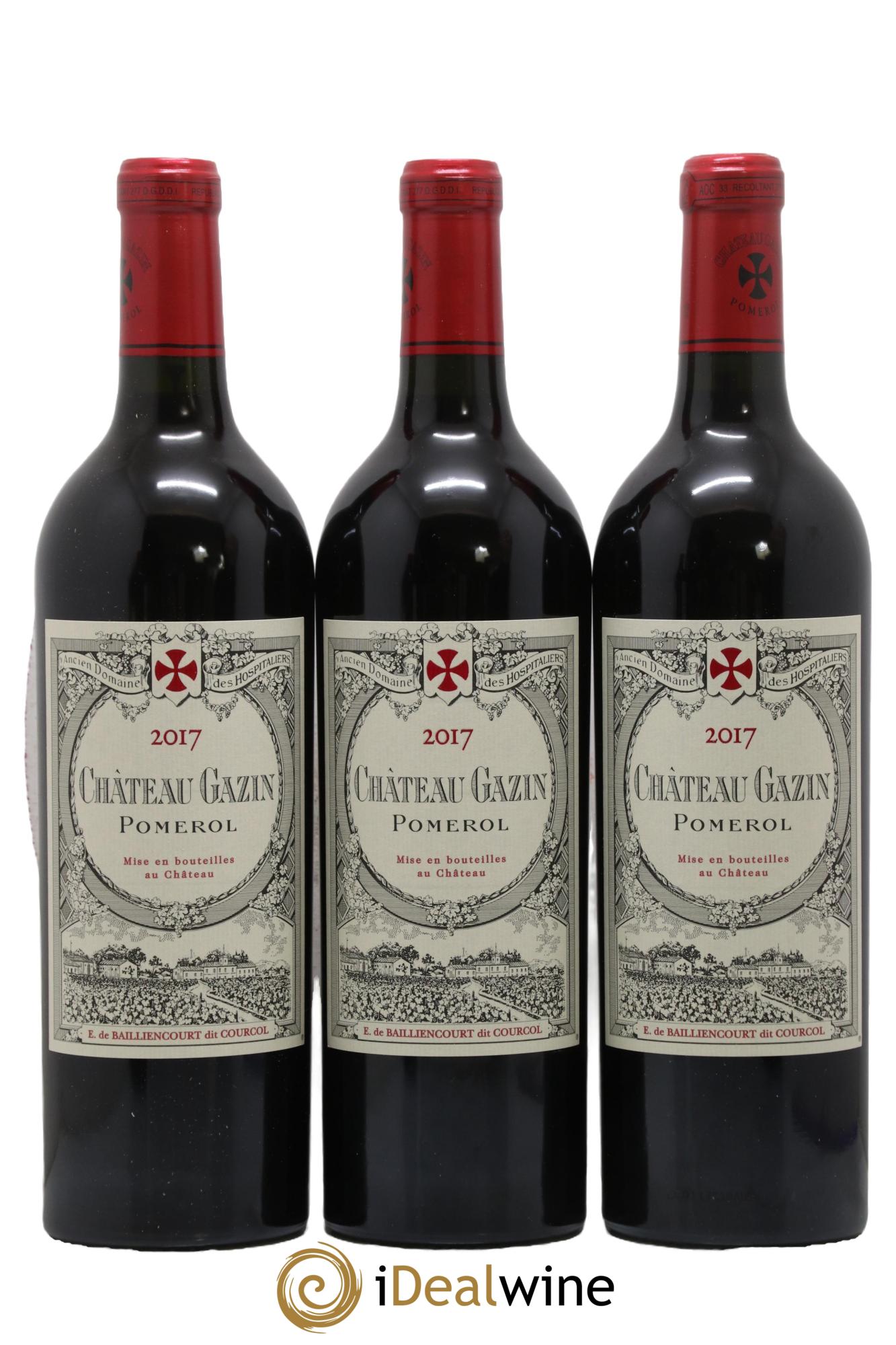 Château Gazin 2017 - Lot de 12 bouteilles - 1