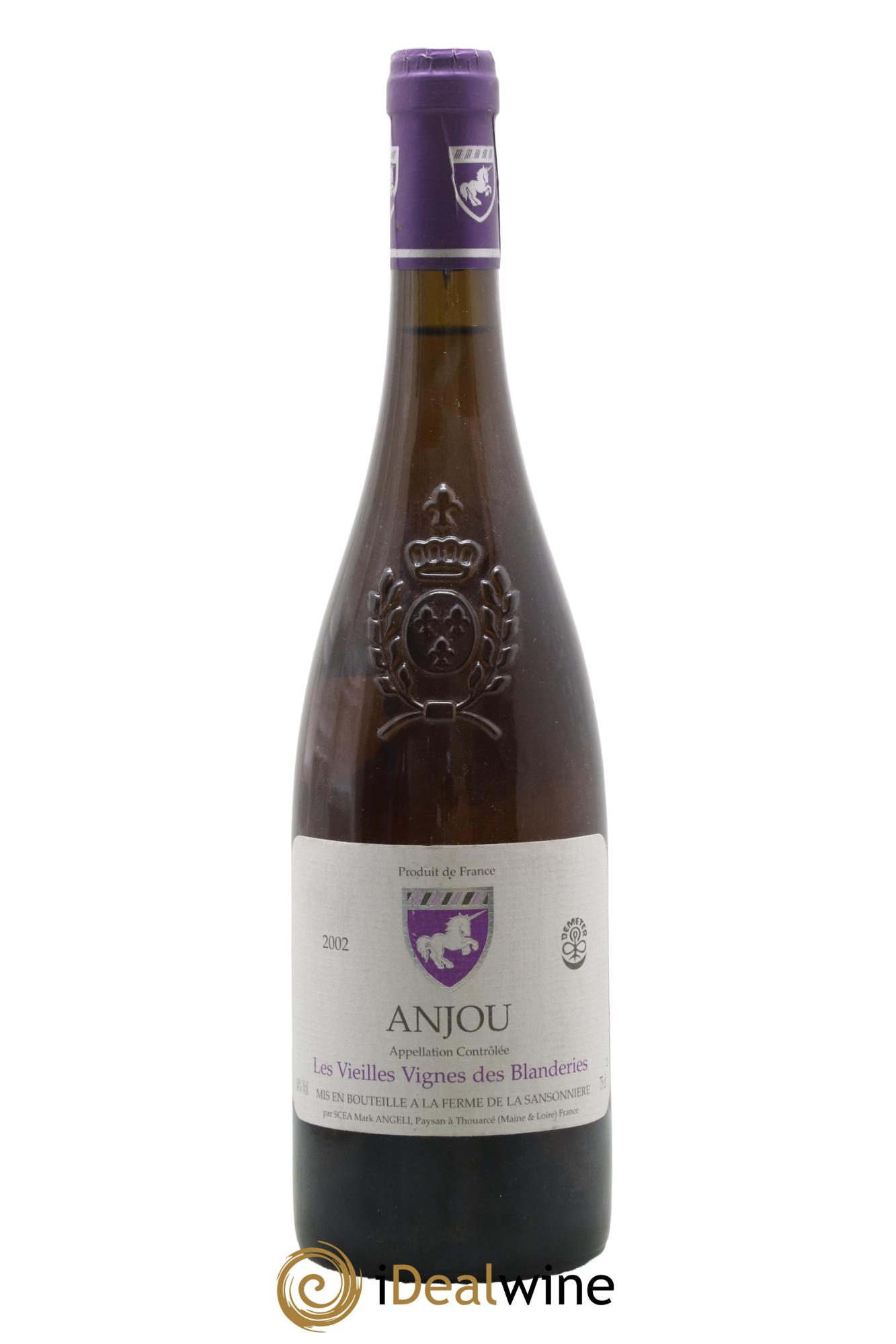 Anjou Les Vieilles Vignes des Blanderies Mark Angeli (Domaine) - Ferme de la Sansonnière 2002 - Lot de 1 bouteille - 0