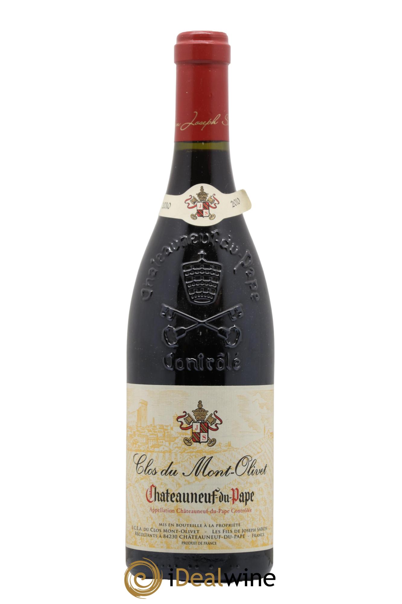 Châteauneuf-du-Pape Clos du Mont-Olivet 2010 - Lot de 1 bouteille - 0