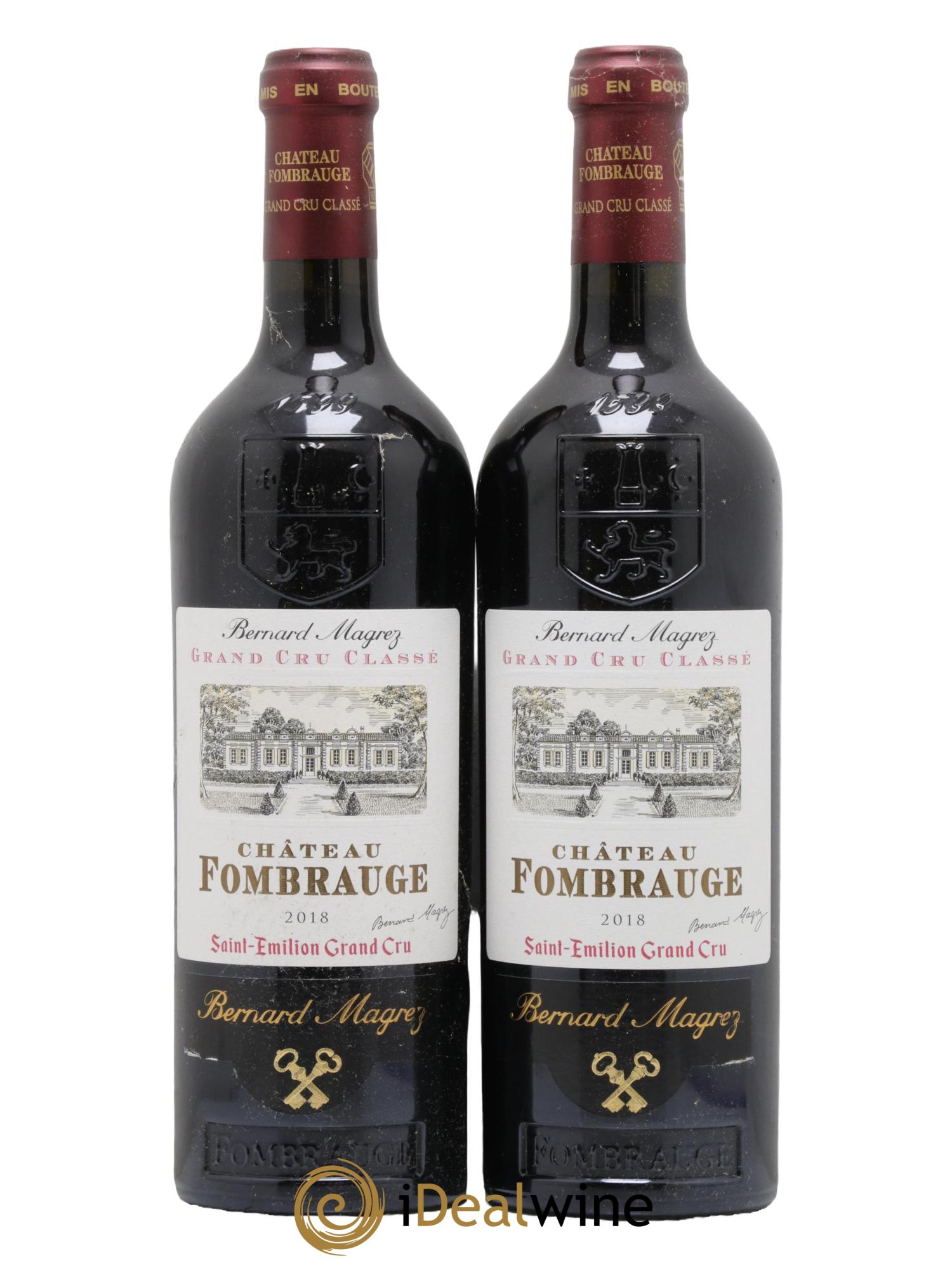 Château Fombrauge Grand Cru Classé 2018 - Lot de 2 bouteilles - 0