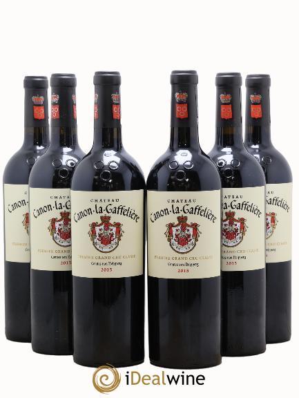 Château Canon la Gaffelière 1er Grand Cru Classé B 2015 - Posten von 6 Flaschen - 0
