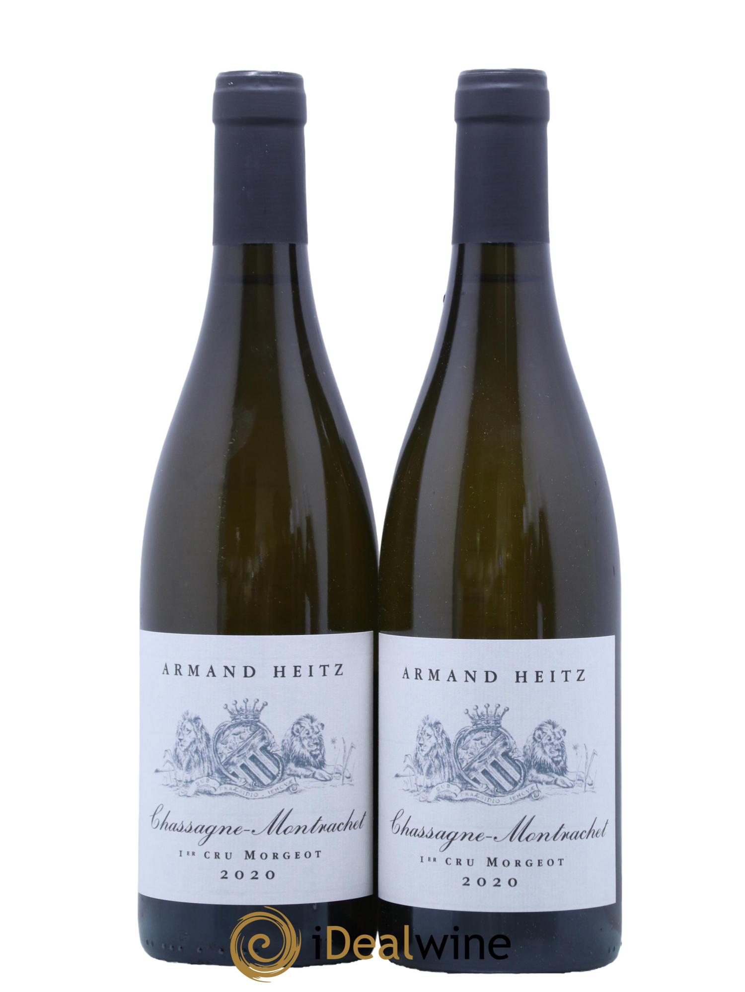 Chassagne-Montrachet 1er Cru Morgeot Domaine Armand Heitz 2020 - Lot de 5 bouteilles - 2