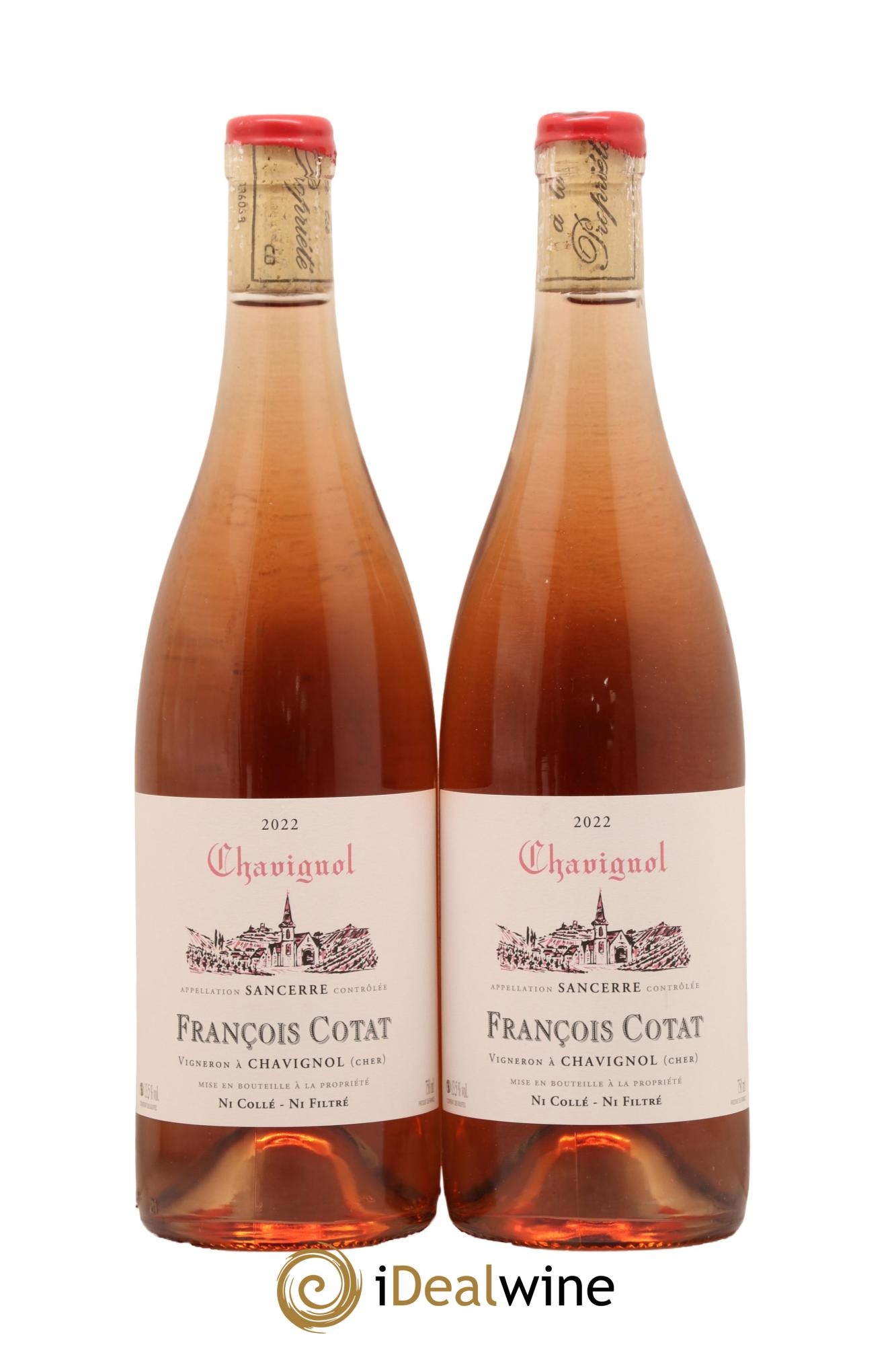 Sancerre Chavignol Domaine Francois Cotat 2022 - Lot de 2 bouteilles - 0
