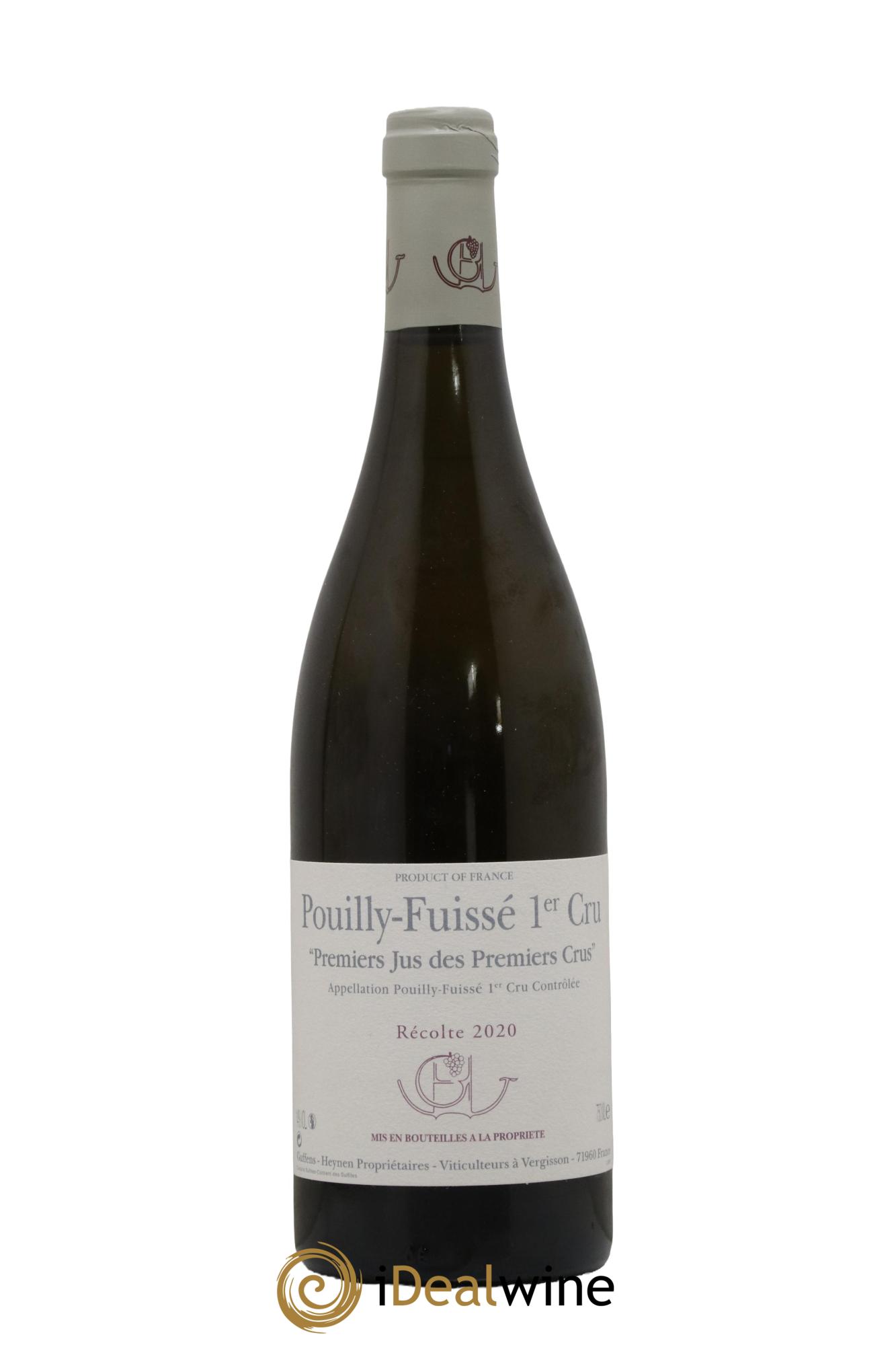 Pouilly-Fuissé 1er Cru Premiers Jus des Premiers Crus Guffens-Heynen 2020 - Lot of 1 bottle - 0
