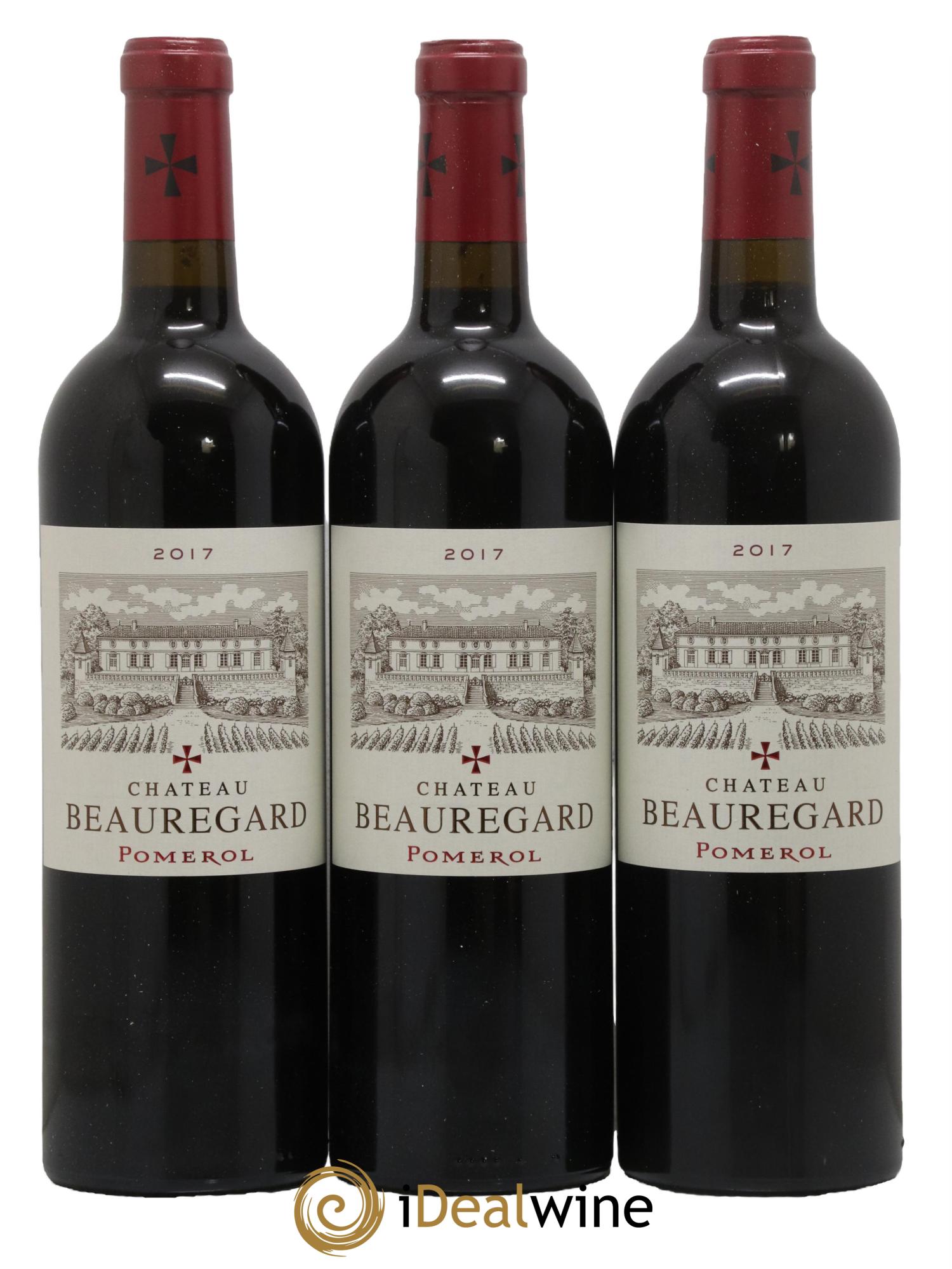Château Beauregard 2017 - Lot de 3 bouteilles - 0