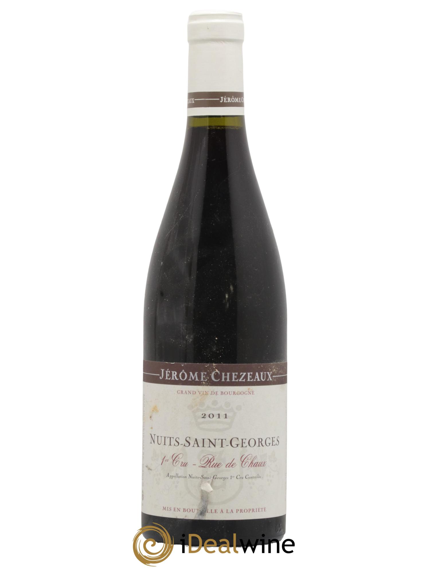 Nuits-Saint-Georges 1er Cru Rue De Chaux Jerome Chezeaux 2011 - Lot de 1 bouteille - 0