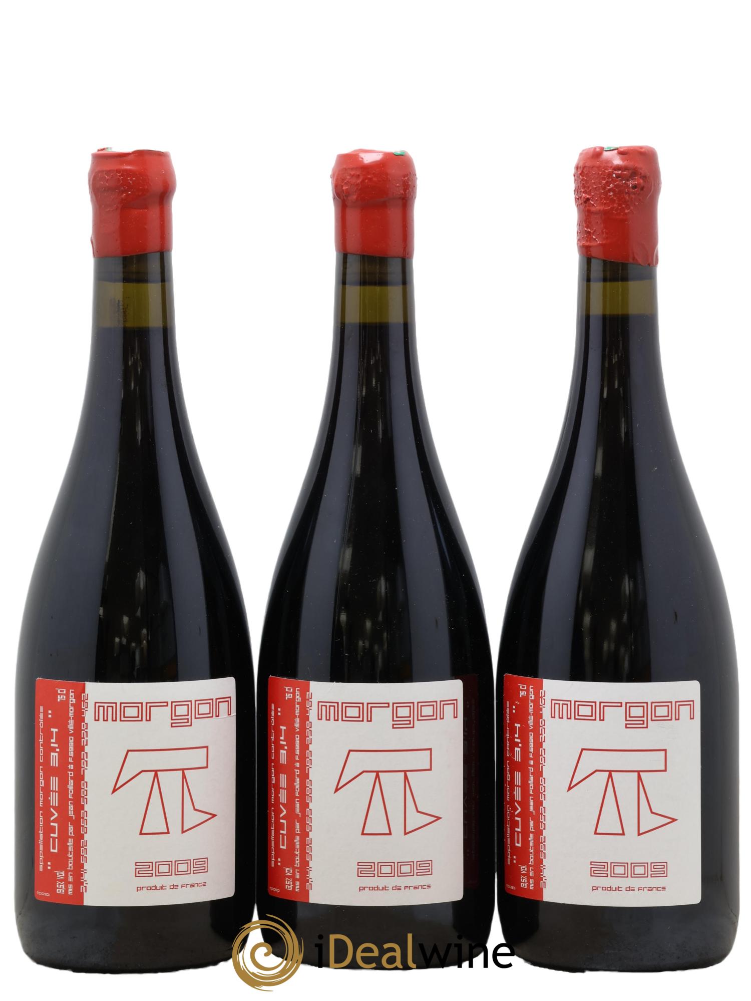 Morgon 3.14 Jean Foillard 2009 - Lot of 3 bottles - 0