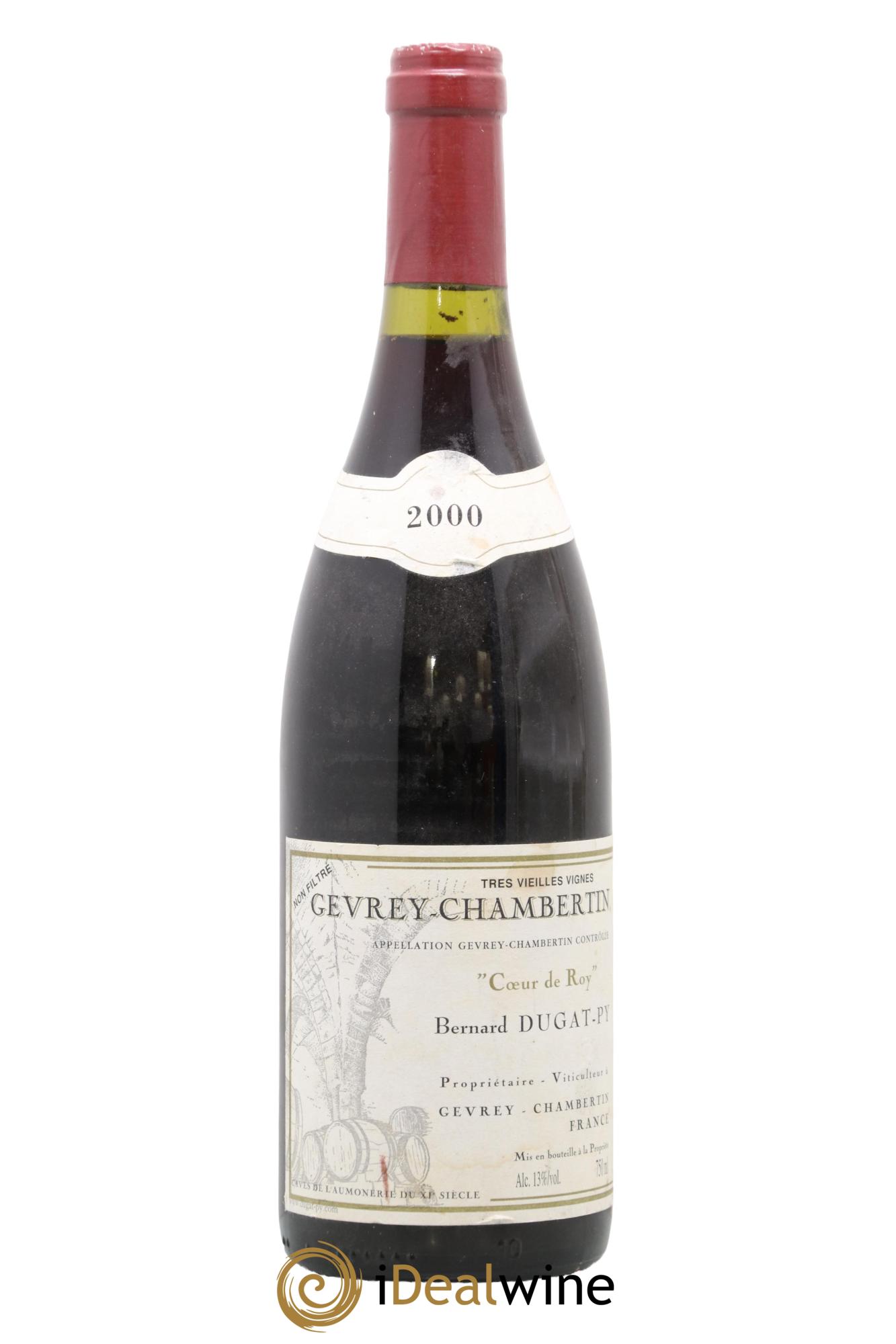 Gevrey-Chambertin Coeur de Roy Très Vieilles Vignes Dugat-Py 2000 - Lotto di 1 bottiglia - 0