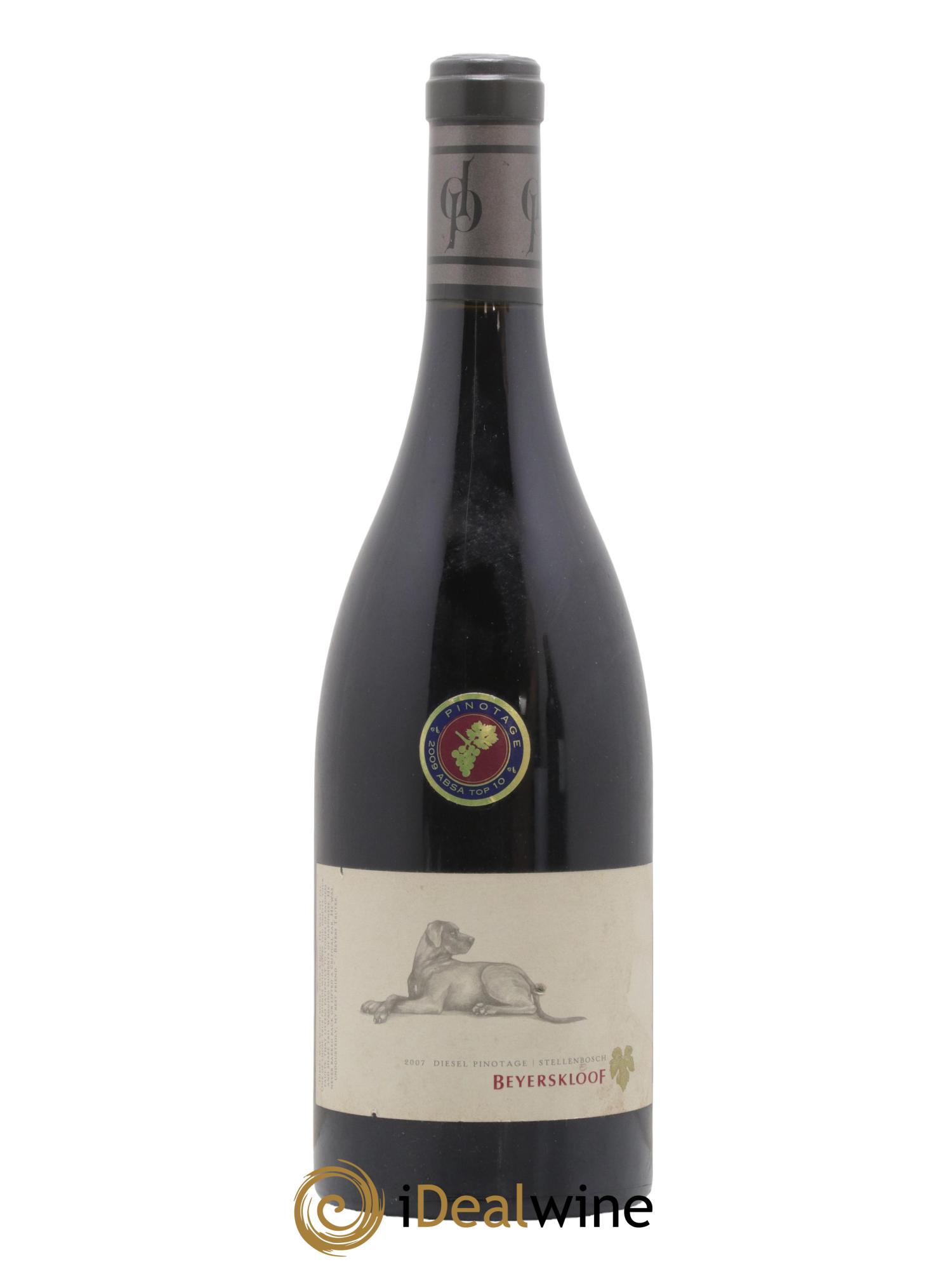 Afrique du Sud Beyerskloof Diesel Pinotage 2007 - Posten von 1 Flasche - 0
