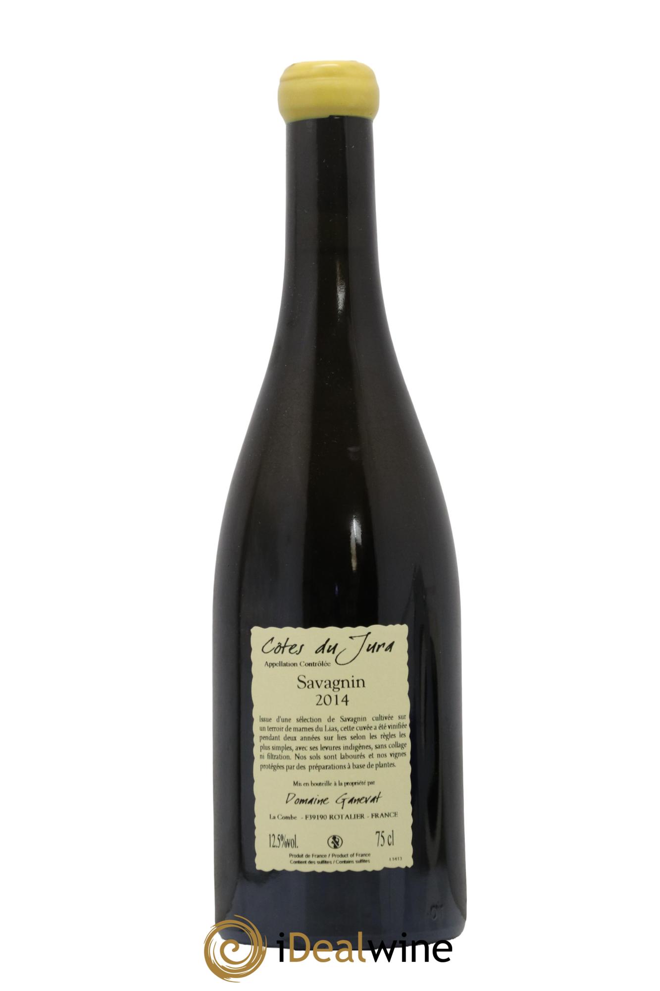 Côtes du Jura Sous la Roche Jean-François Ganevat (Domaine) 2014 - Lot de 1 bouteille - 1