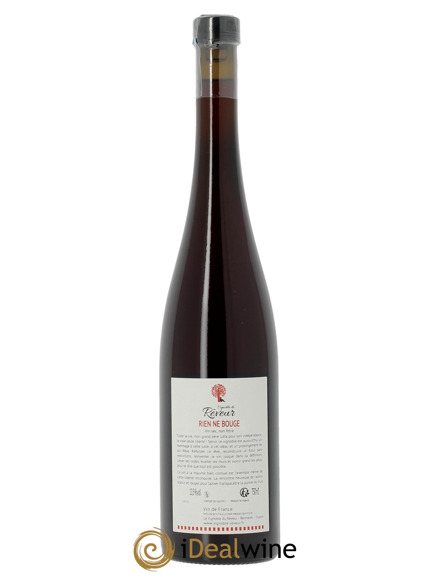 Alsace Rien Ne Bouge Vignoble du Rêveur  2023 - Posten von 1 Flasche - 1