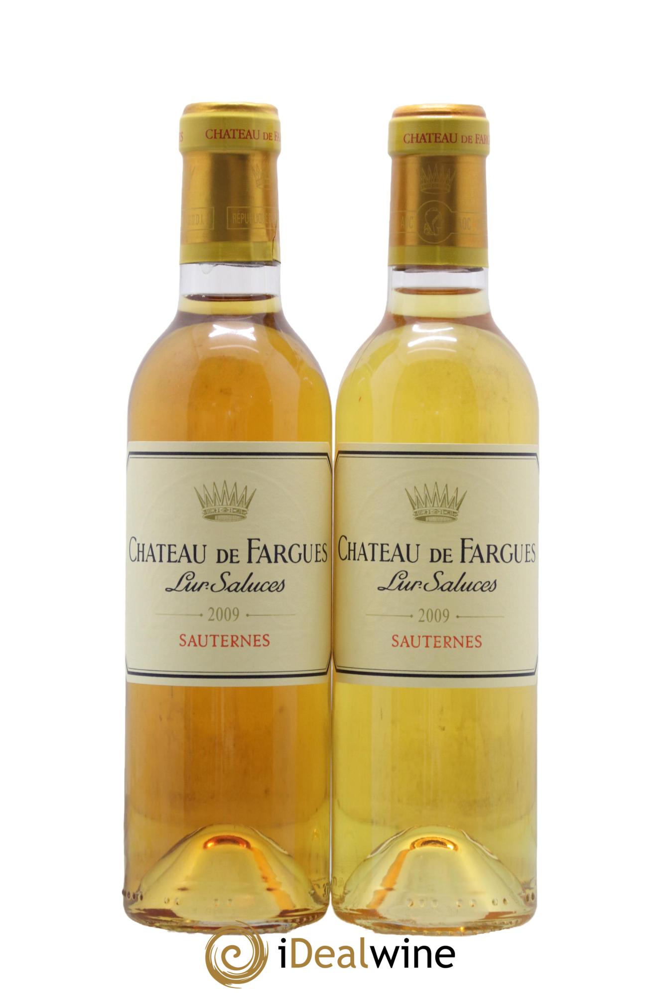 Château de Fargues 2009 - Posten von 2 Demi-Flaschen - 0