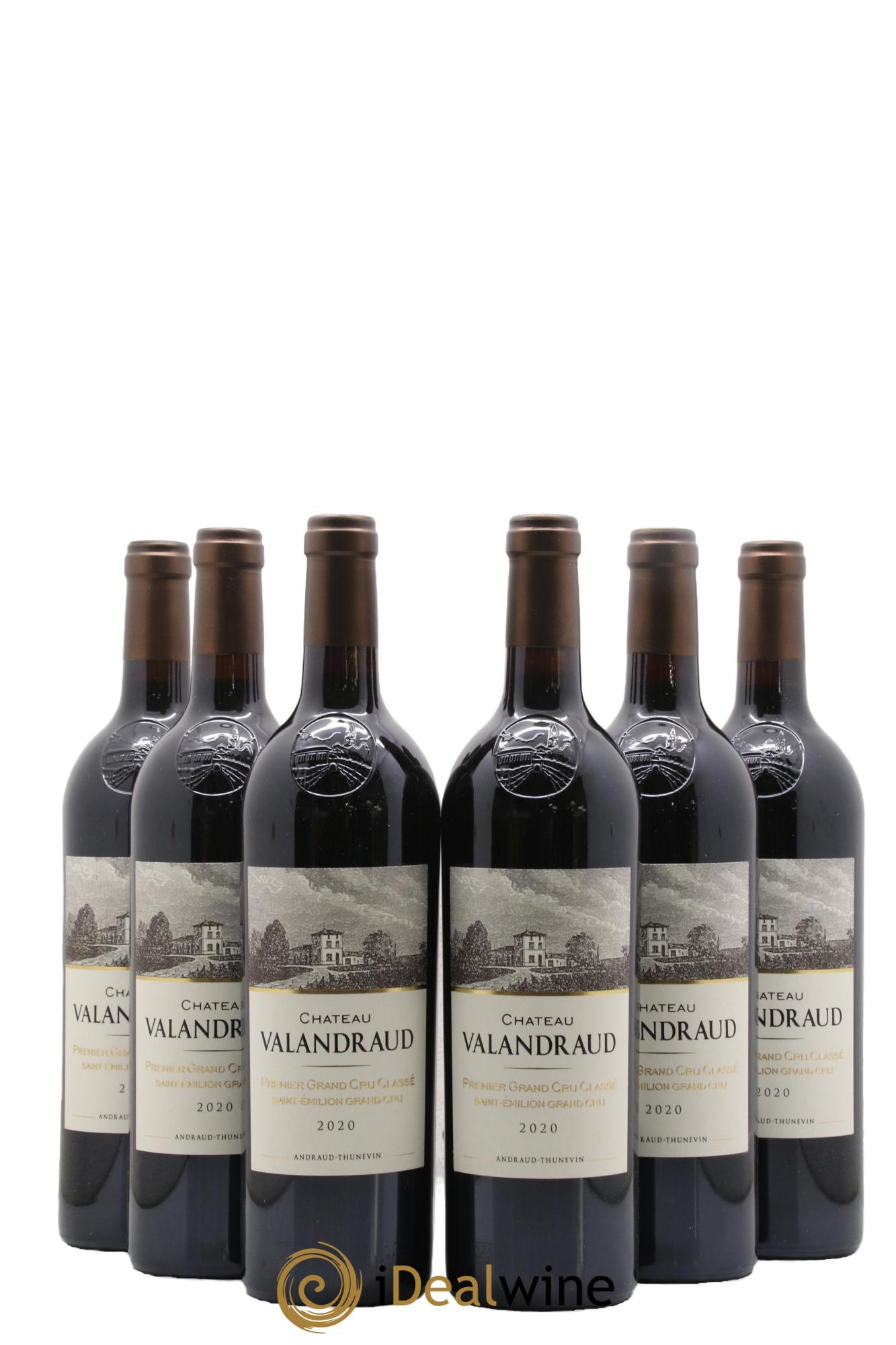 Château de Valandraud 1er Grand Cru Classé B depuis 2012 2020 - Lot de 6 bouteilles - 0