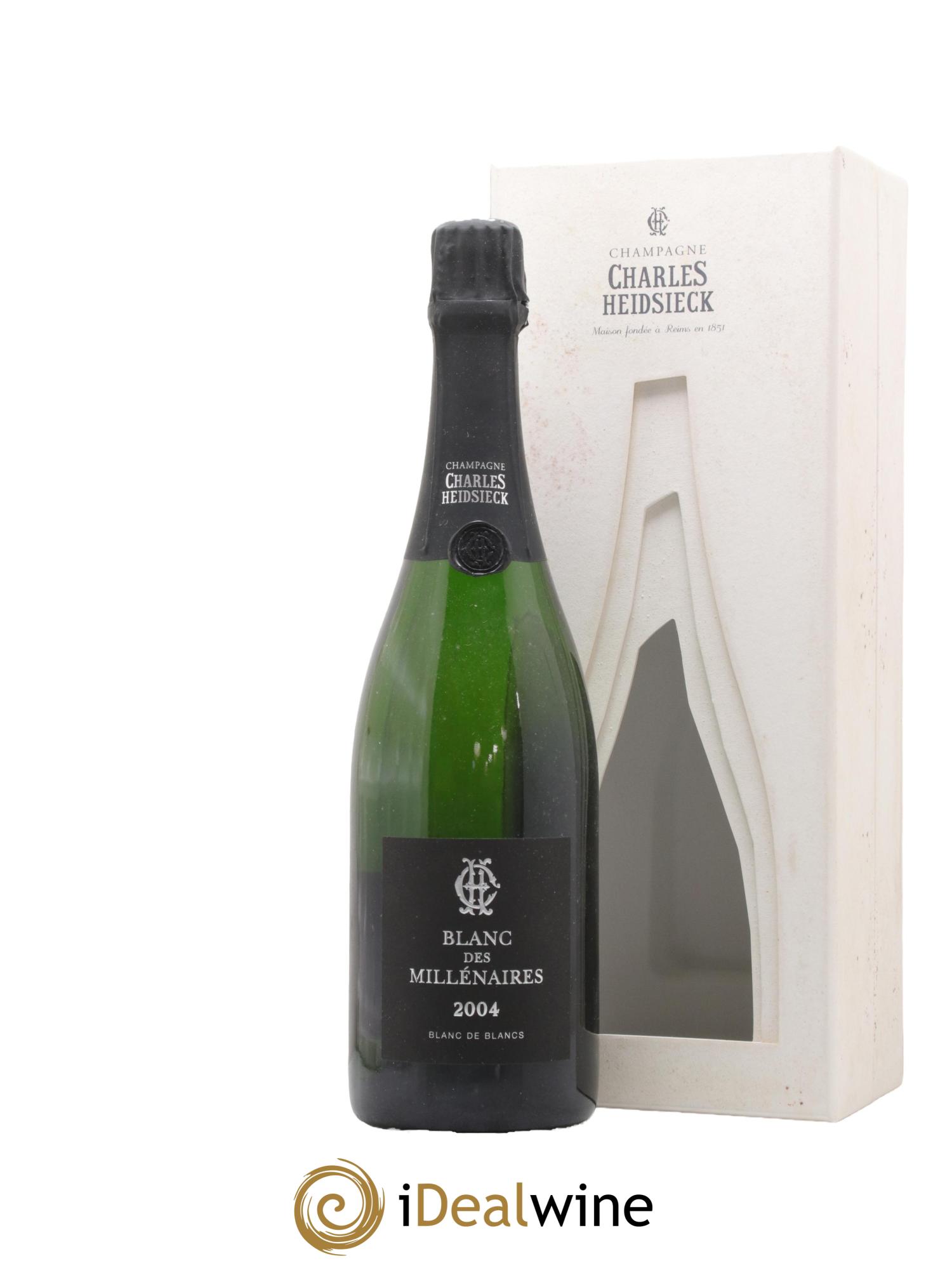 Blanc de Blancs Blanc des Millénaires Brut Charles Heidsieck 2004 - Posten von 1 Flasche - 1