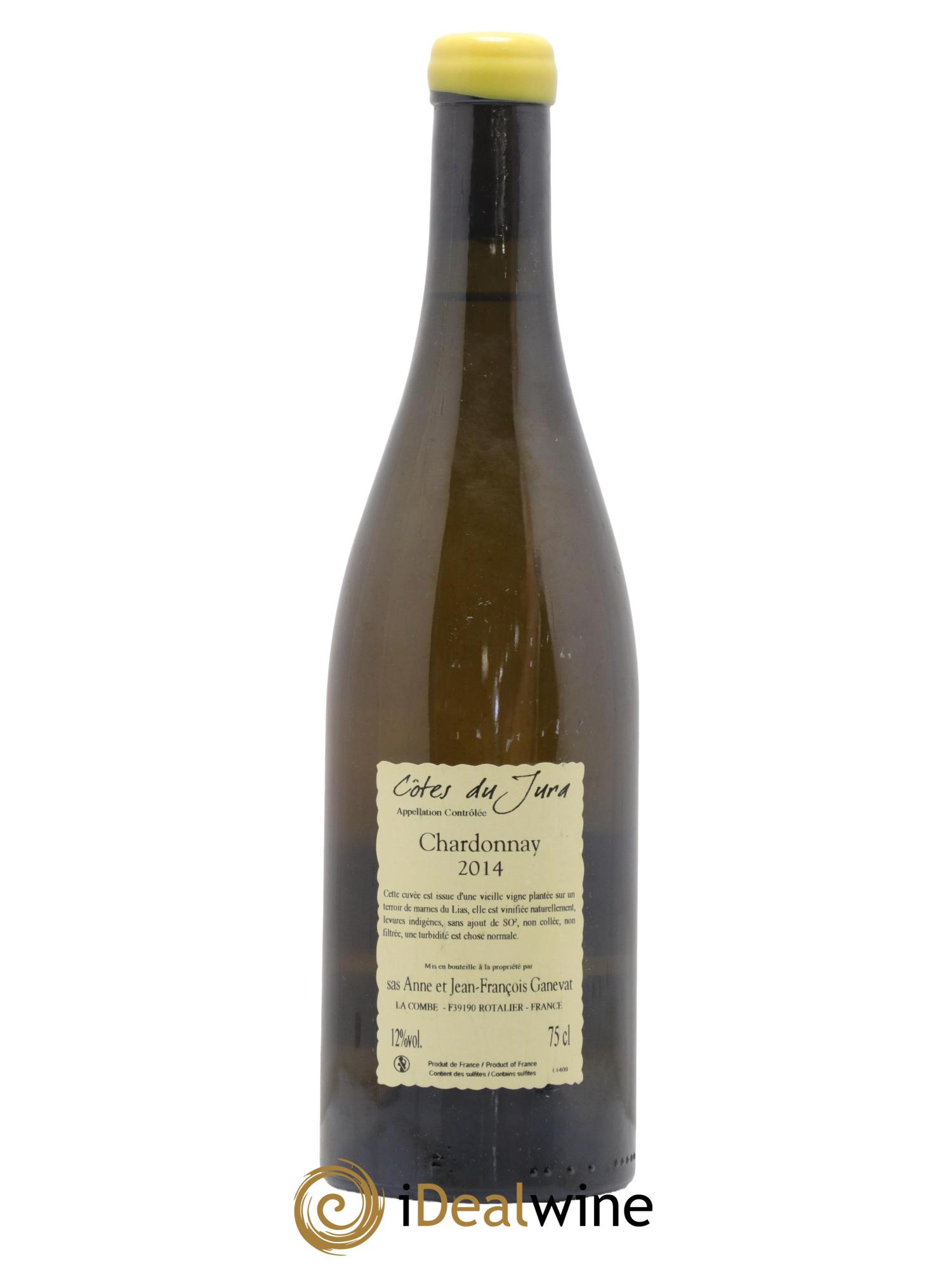 Côtes du Jura Chardonnay Le Montceau Jean-François Ganevat (Domaine) 2014 - Lot de 1 bouteille - 1