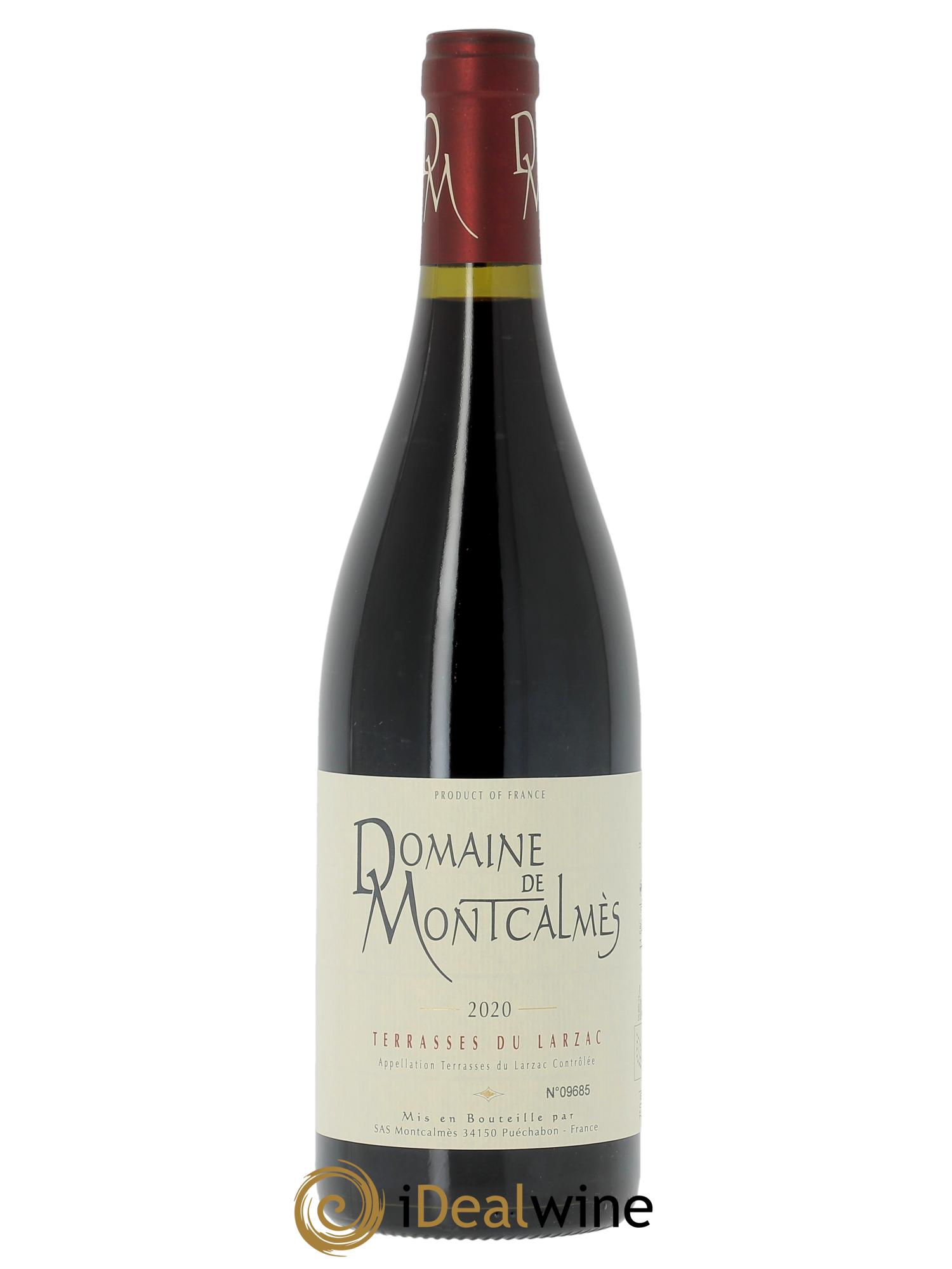 Terrasses du Larzac Domaine de Montcalmès Frédéric Pourtalié 2020 - Lot de 1 bouteille - 1