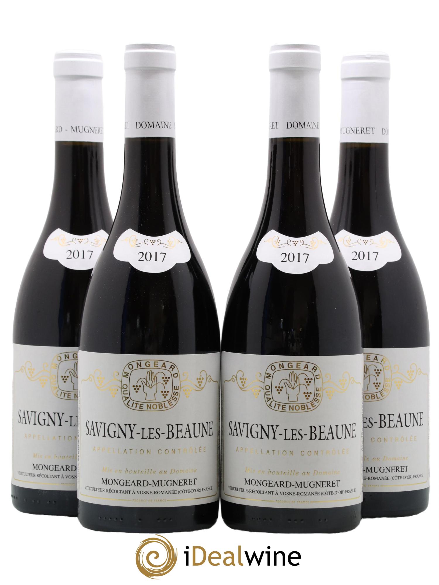 Savigny-lès-Beaune Domaine Mongeard Mugneret 2017 - Lot de 4 bouteilles - 0