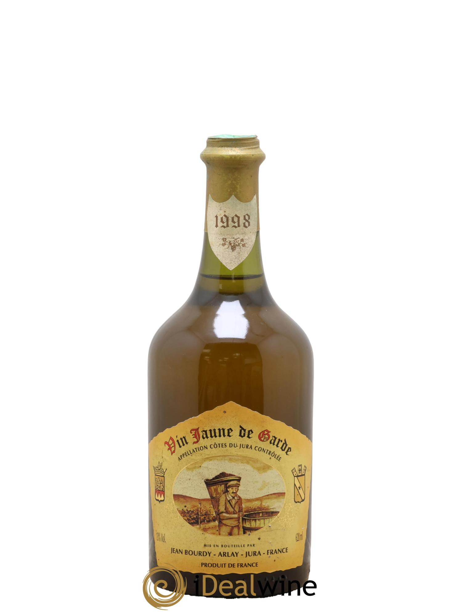 Côtes du Jura Vin Jaune Jean Bourdy 1998 - Lot de 1 clavelin - 0