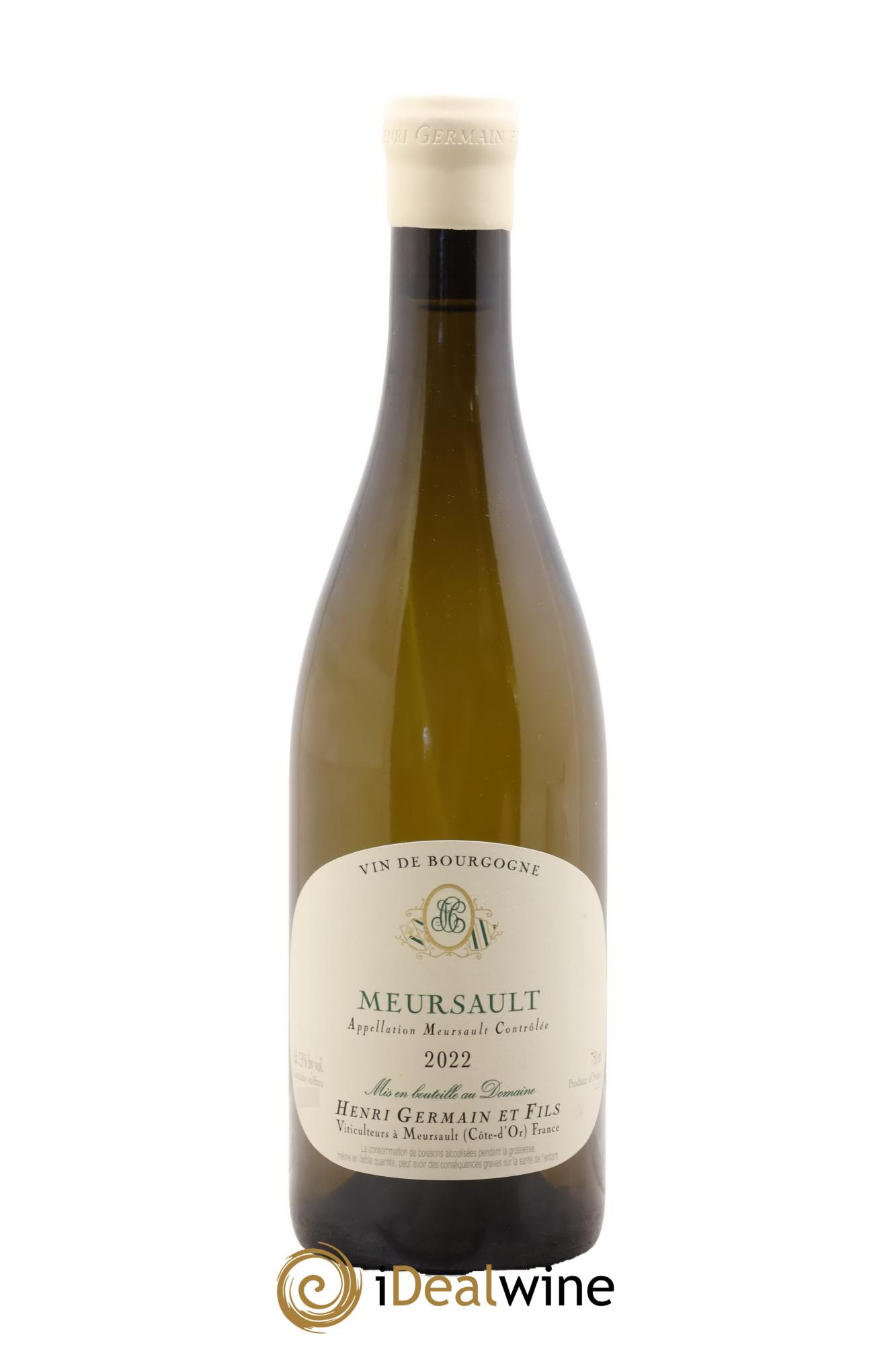 Meursault Henri Germain 2022 - Lot de 1 bouteille - 0