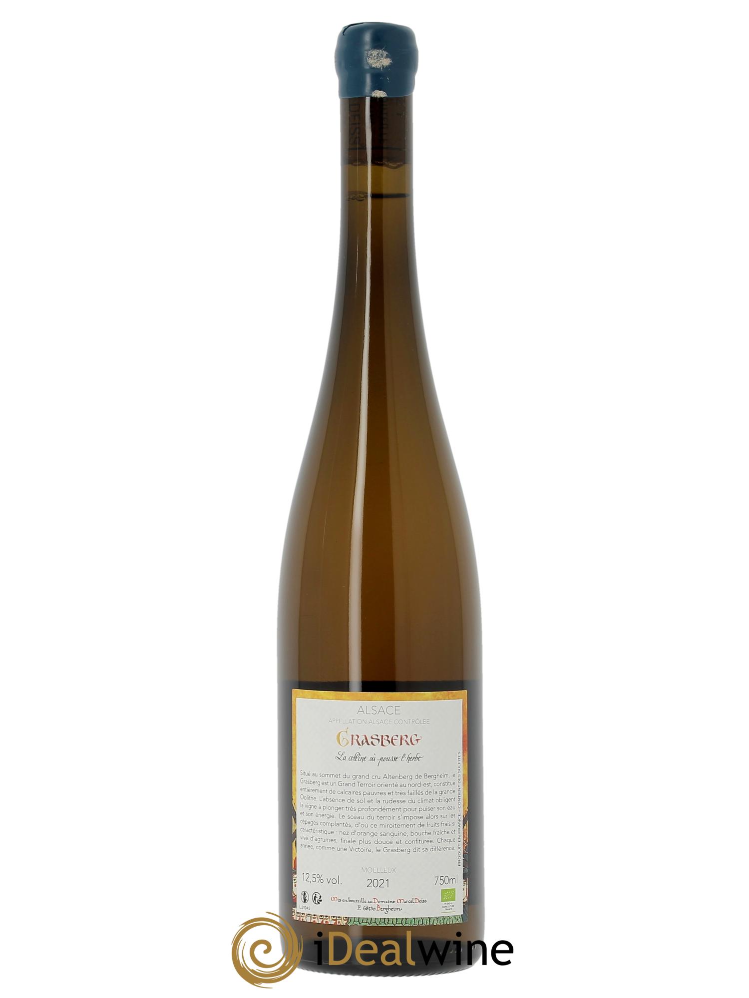 Alsace Grasberg Marcel Deiss (Domaine)  2021 - Lotto di 1 bottiglia - 1