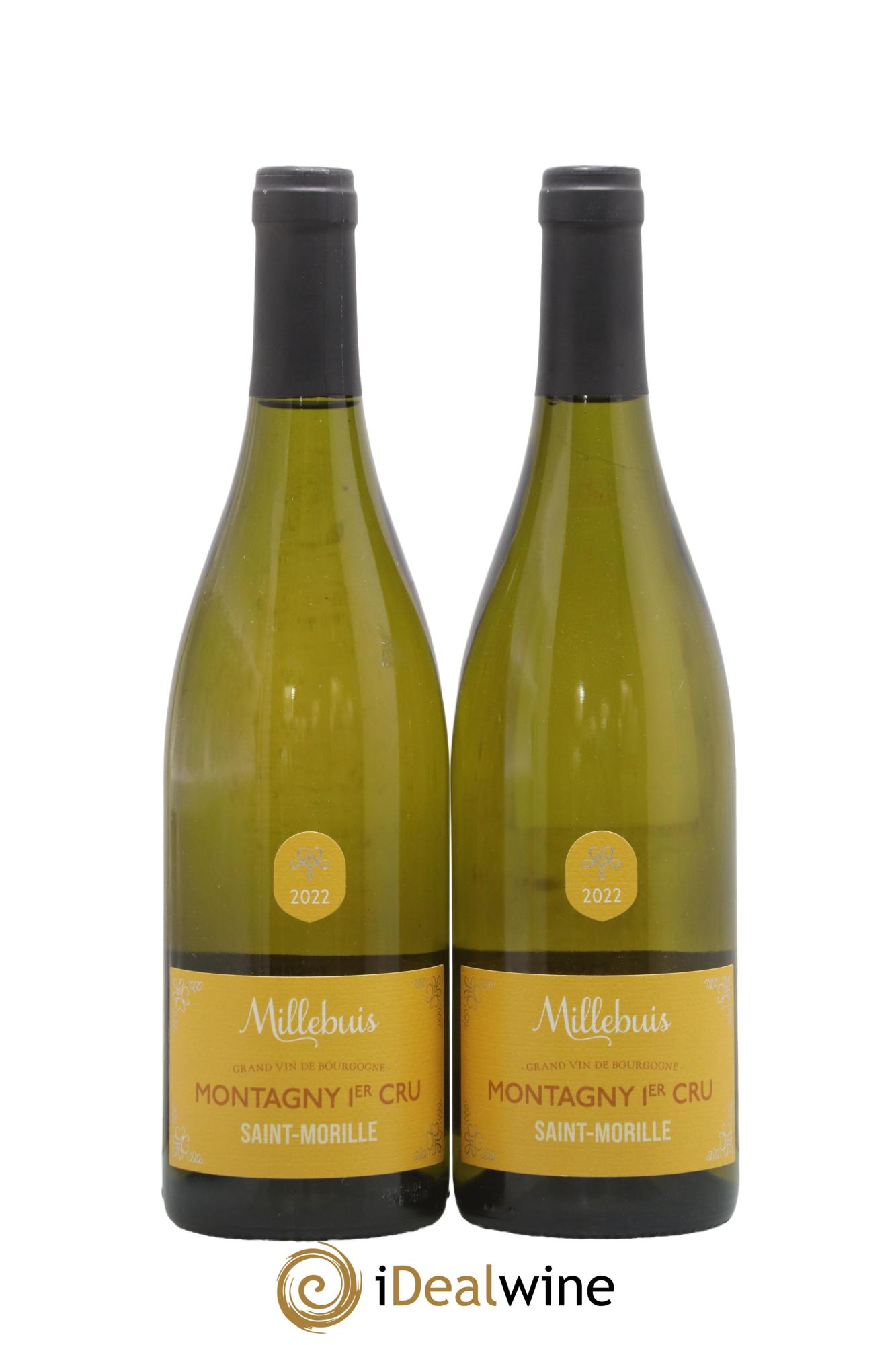 Montagny 1er Cru Saint Morille Millebuis 2022 - Lot de 2 bouteilles - 0