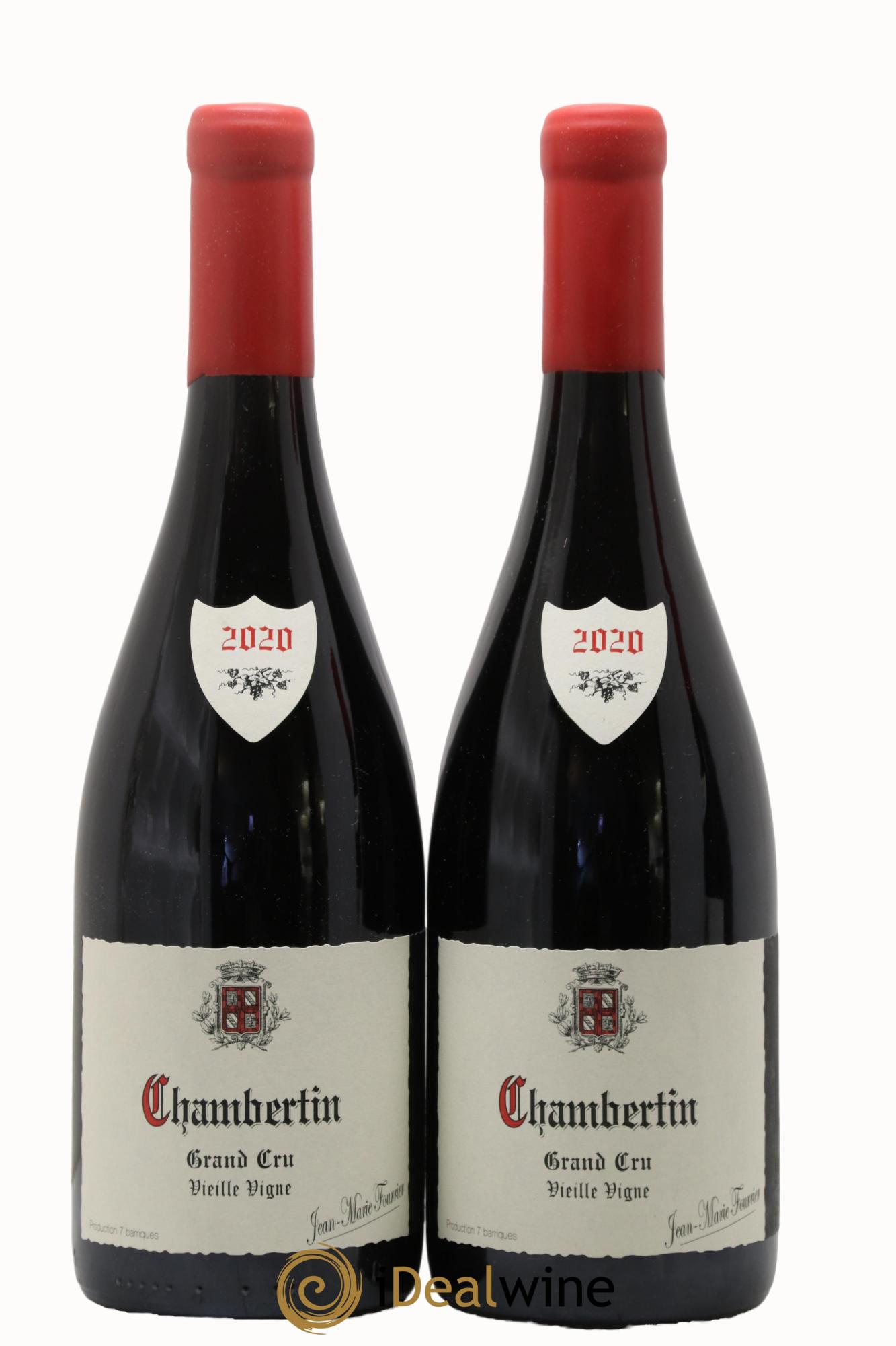 Chambertin Grand Cru Vieille Vigne Fourrier (Domaine) 2020 - Lot de 2 bouteilles - 0