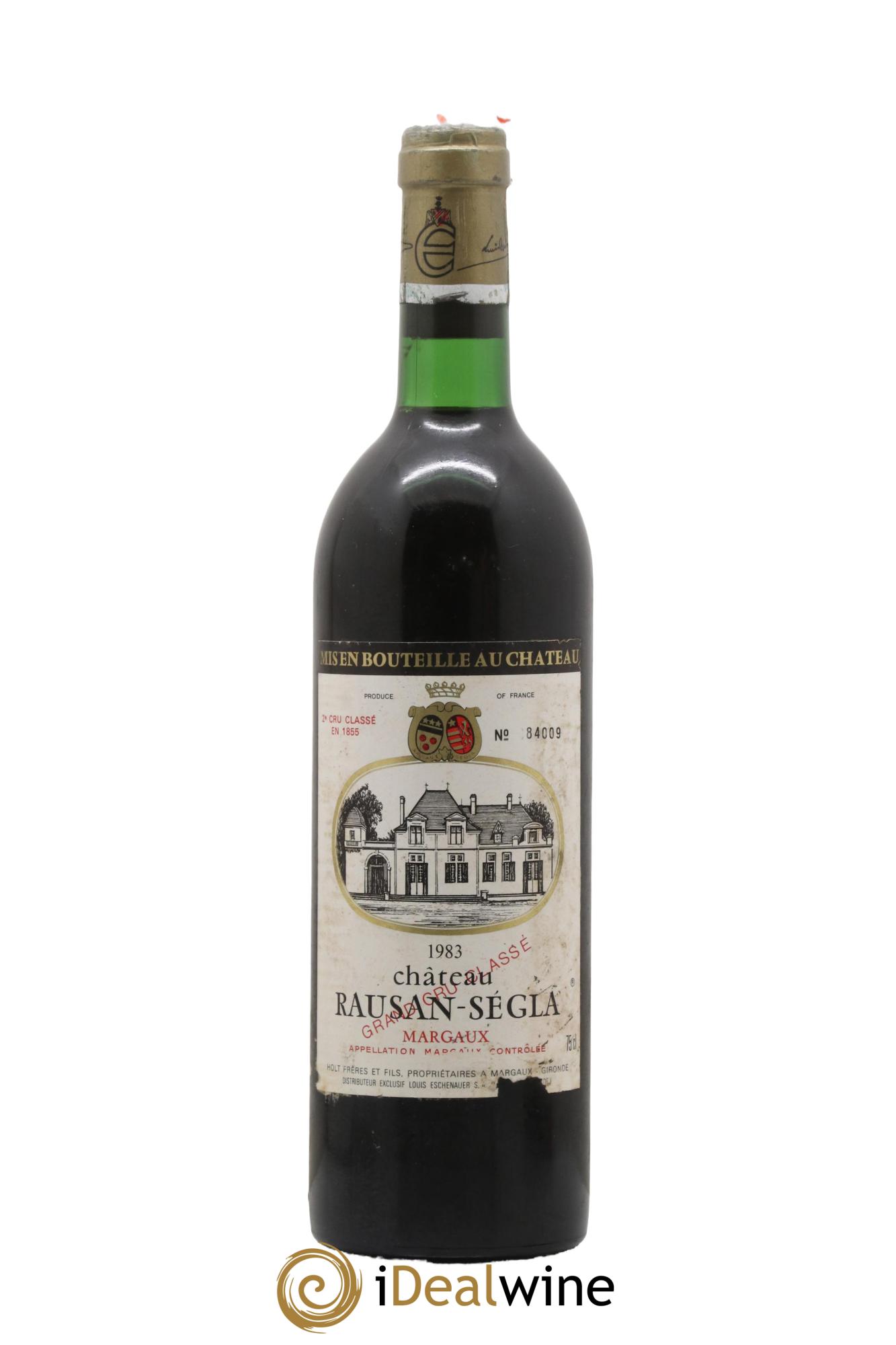 Château Rauzan Ségla Grand Cru Classé 1983 - Lot de 1 bouteille - 0