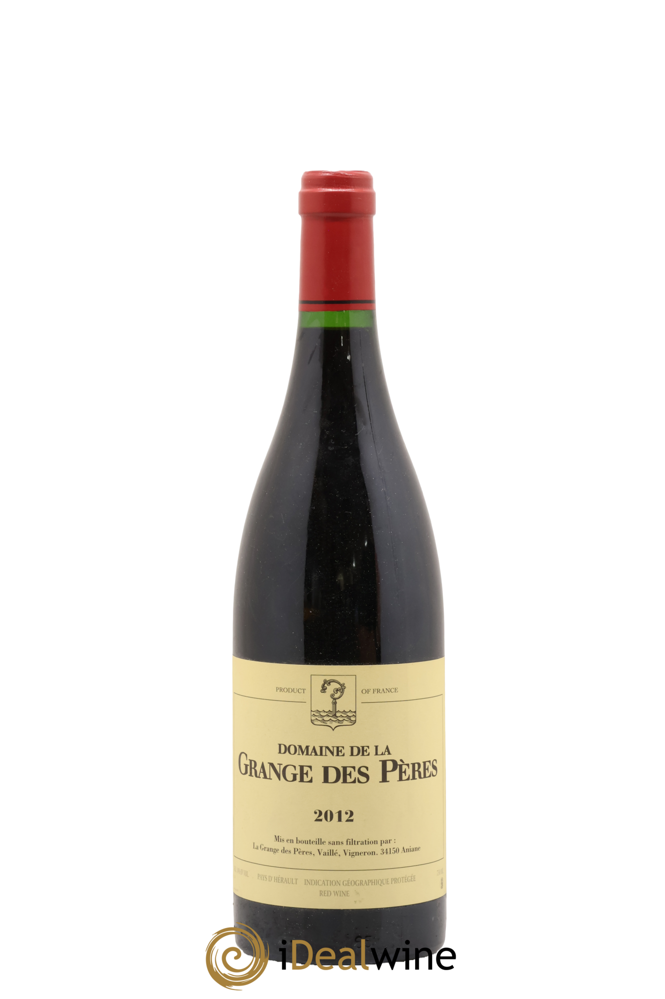 Pays d'Hérault Grange des Pères Laurent Vaillé 2012 - Lotto di 1 bottiglia - 0