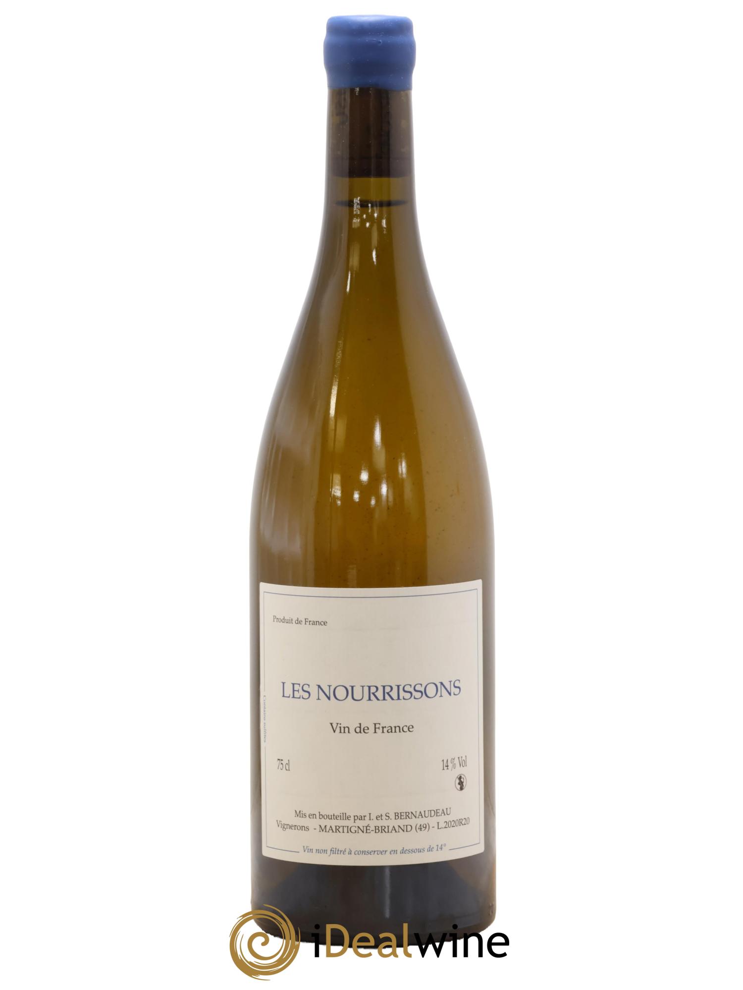 Vin de France Les Nourrissons Stéphane Bernaudeau 2020 - Lot de 1 bouteille - 0