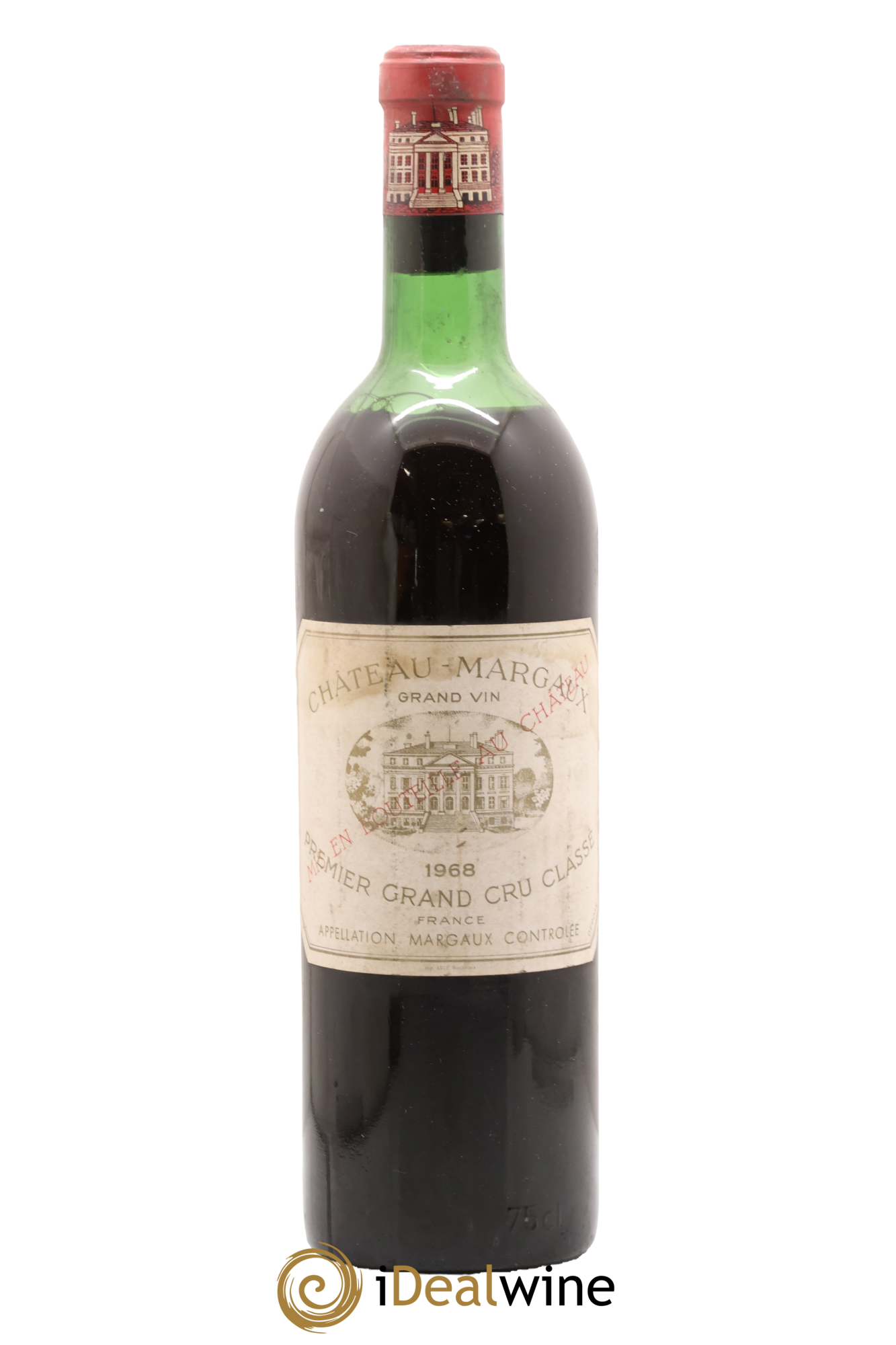 Château Margaux 1er Grand Cru Classé 1968 - Lot de 1 bouteille - 0