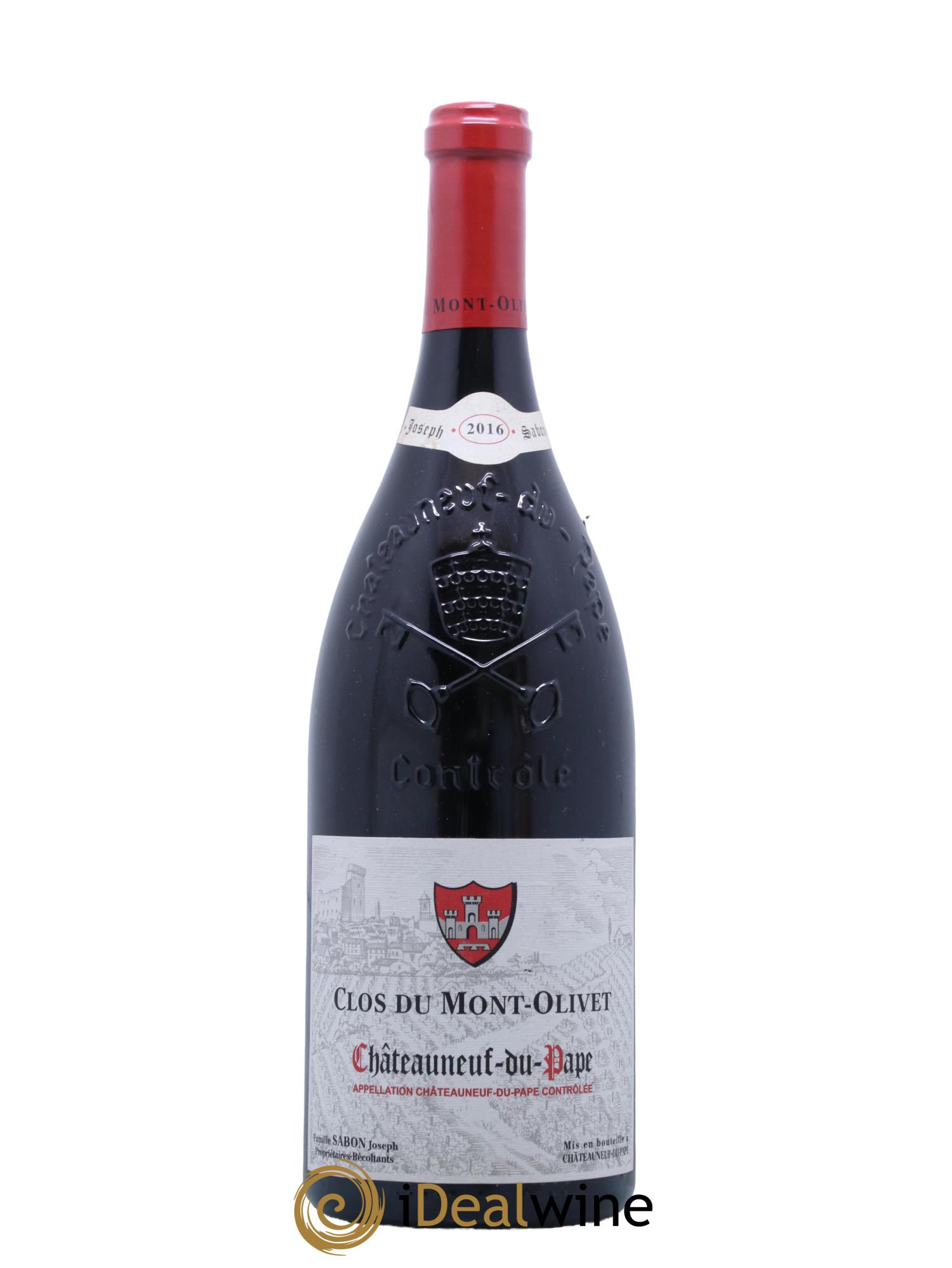 Châteauneuf-du-Pape Clos du Mont-Olivet 2016 - Lot de 1 magnum - 0