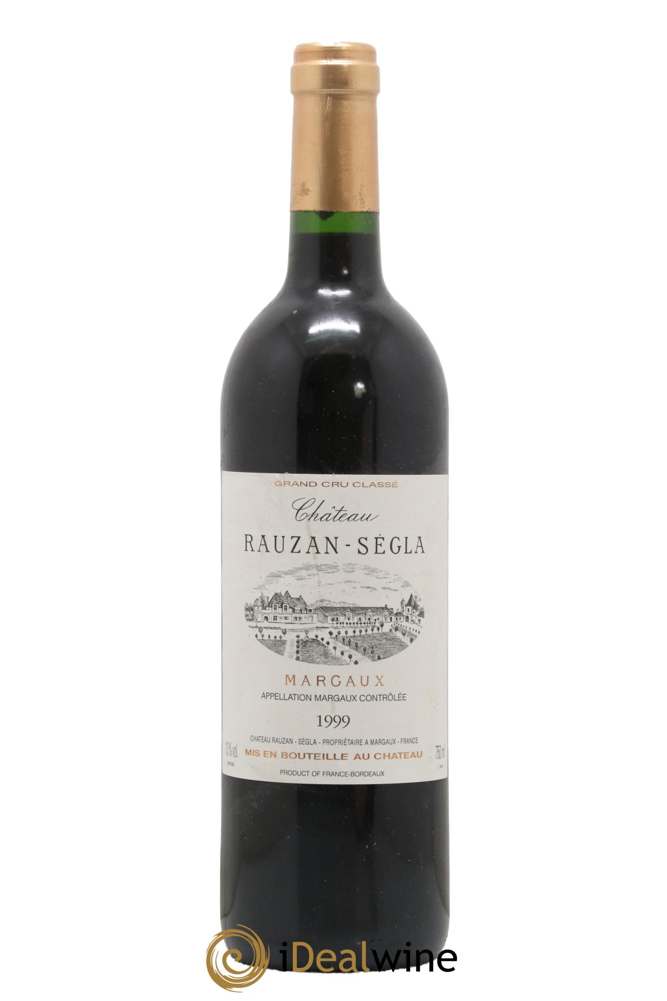 Château Rauzan Ségla Grand Cru Classé 1999 - Posten von 1 Flasche - 0