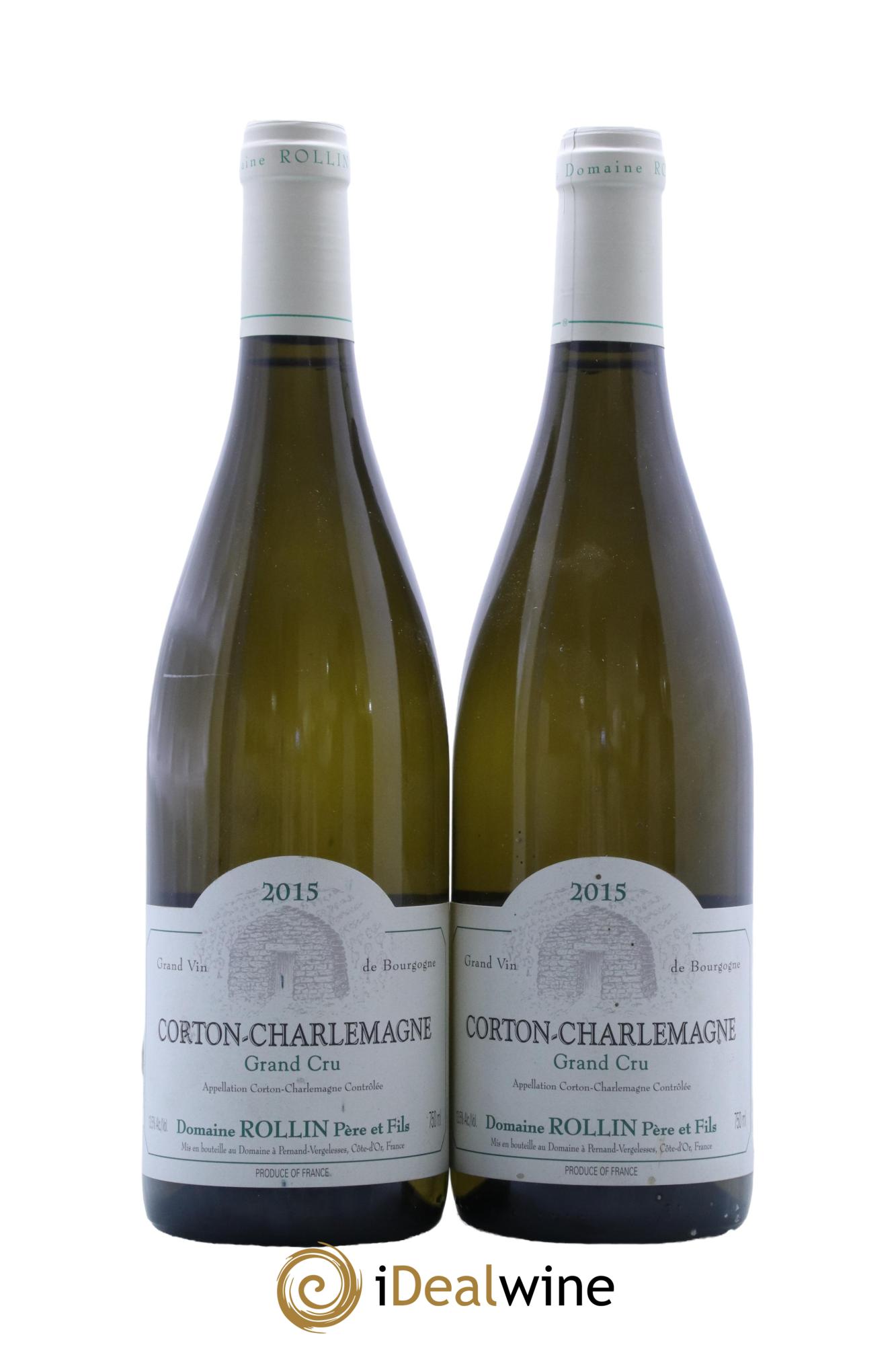 Corton-Charlemagne Grand Cru Rollin Père & Fils 2015 - Lot de 2 bouteilles - 0