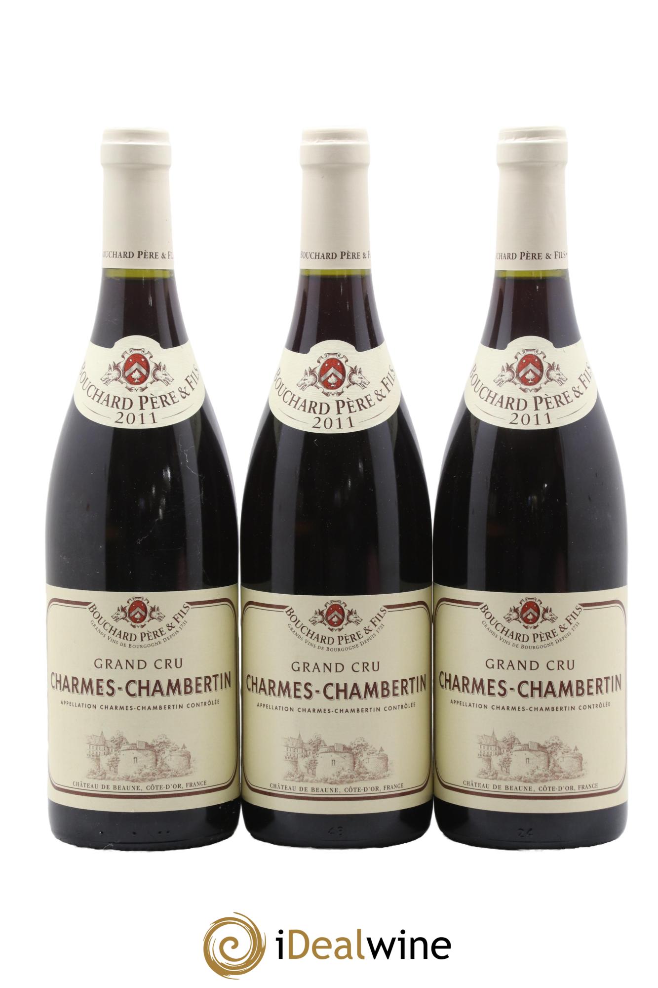 Charmes-Chambertin Grand Cru Bouchard Père & Fils 2011 - Lot de 6 bouteilles - 1