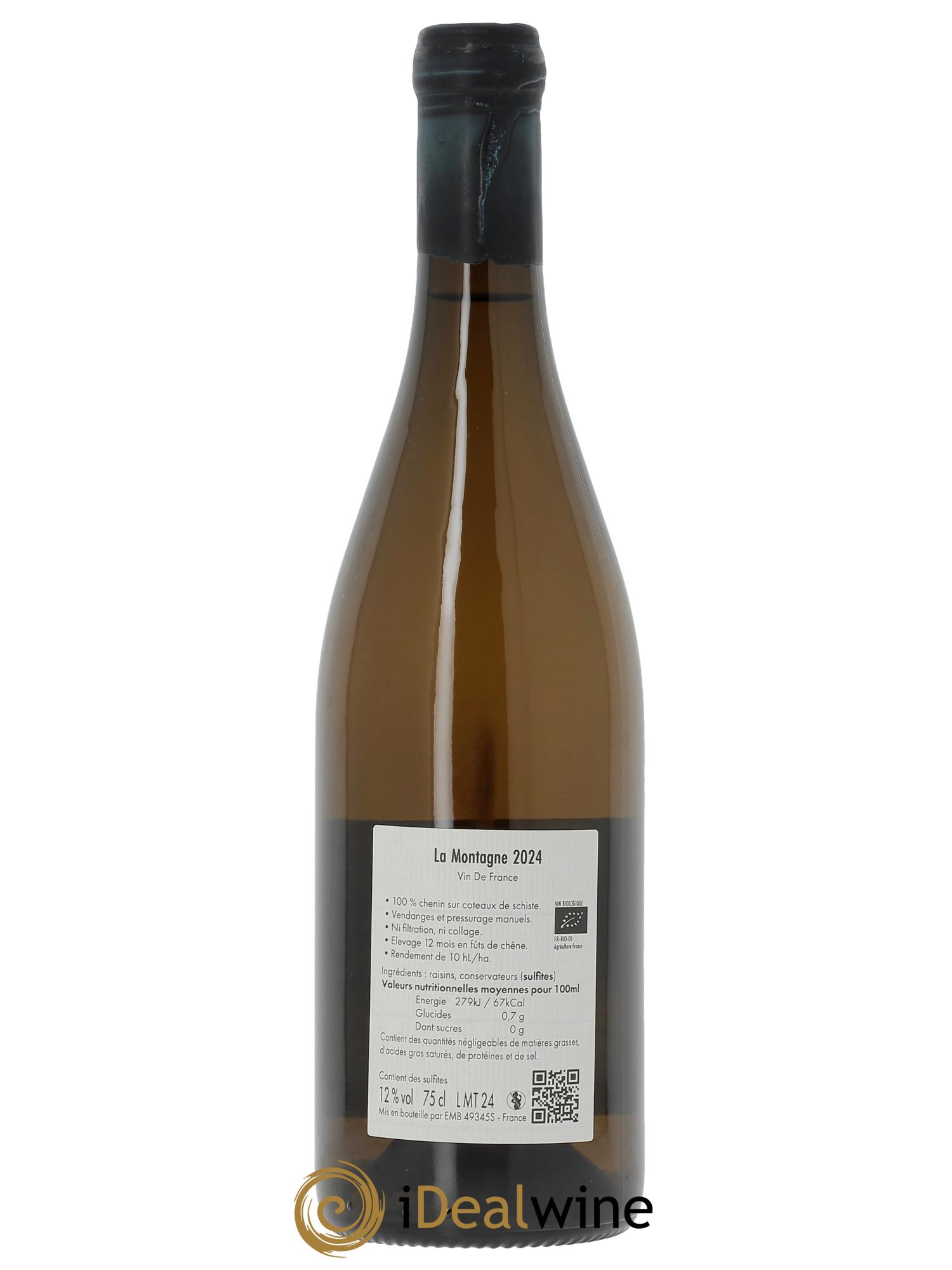 Vin de France La Montagne Château de Bonnezeaux  2024 - Lot de 1 bouteille - 1