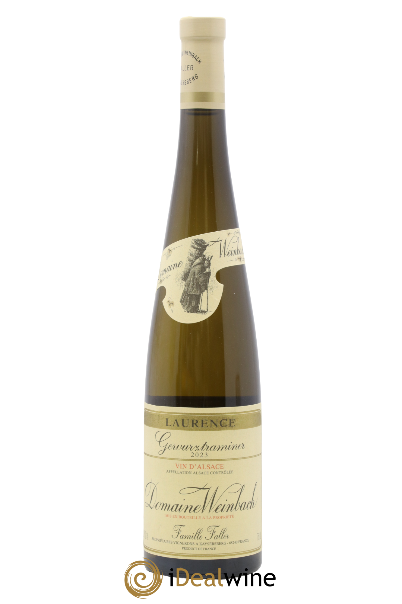 Alsace Gewurztraminer Cuvée Laurence Weinbach (Domaine) 2023 - Posten von 1 Flasche - 0