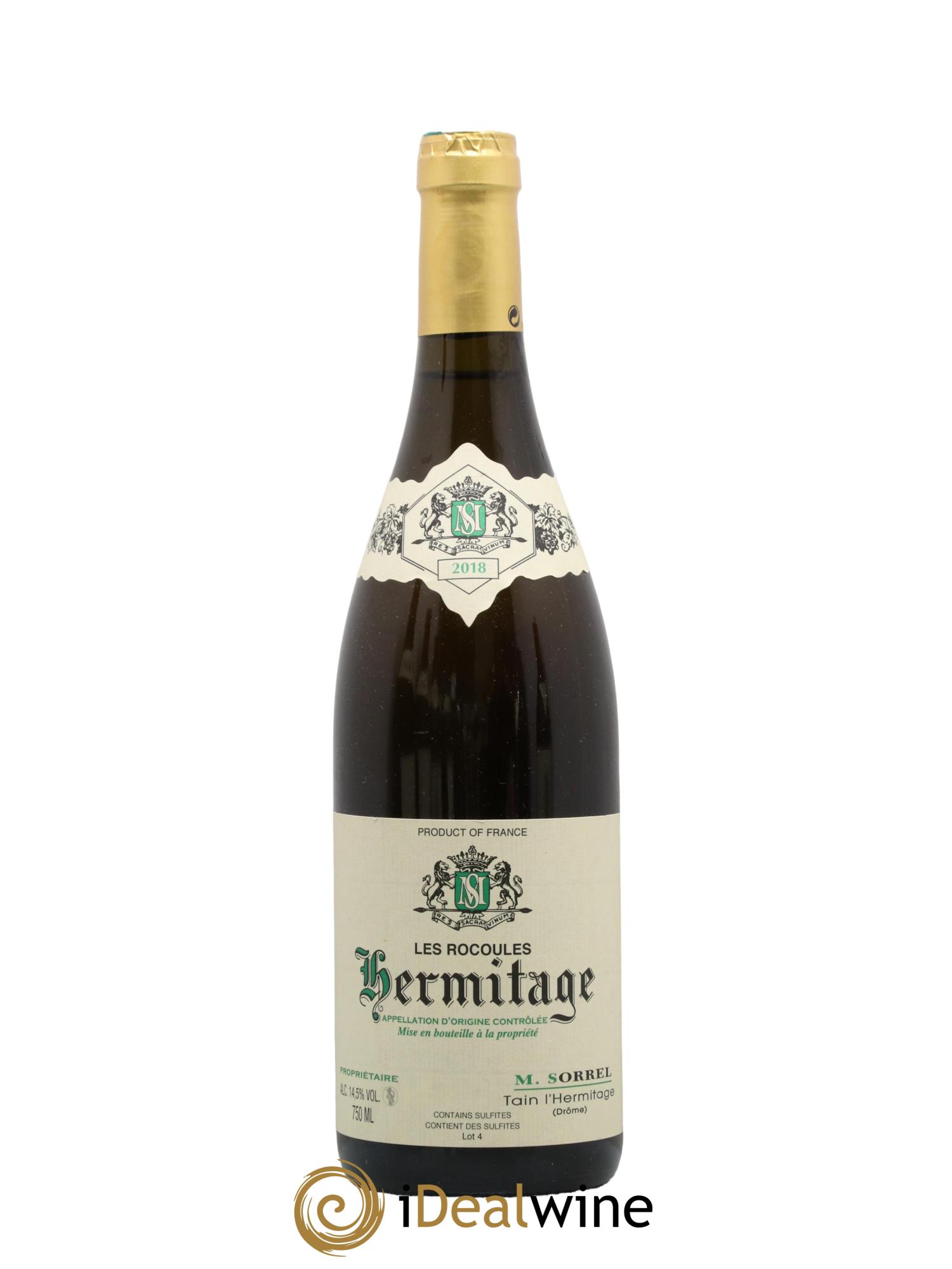 Hermitage Les Rocoules Marc Sorrel 2018 - Posten von 1 Flasche - 0