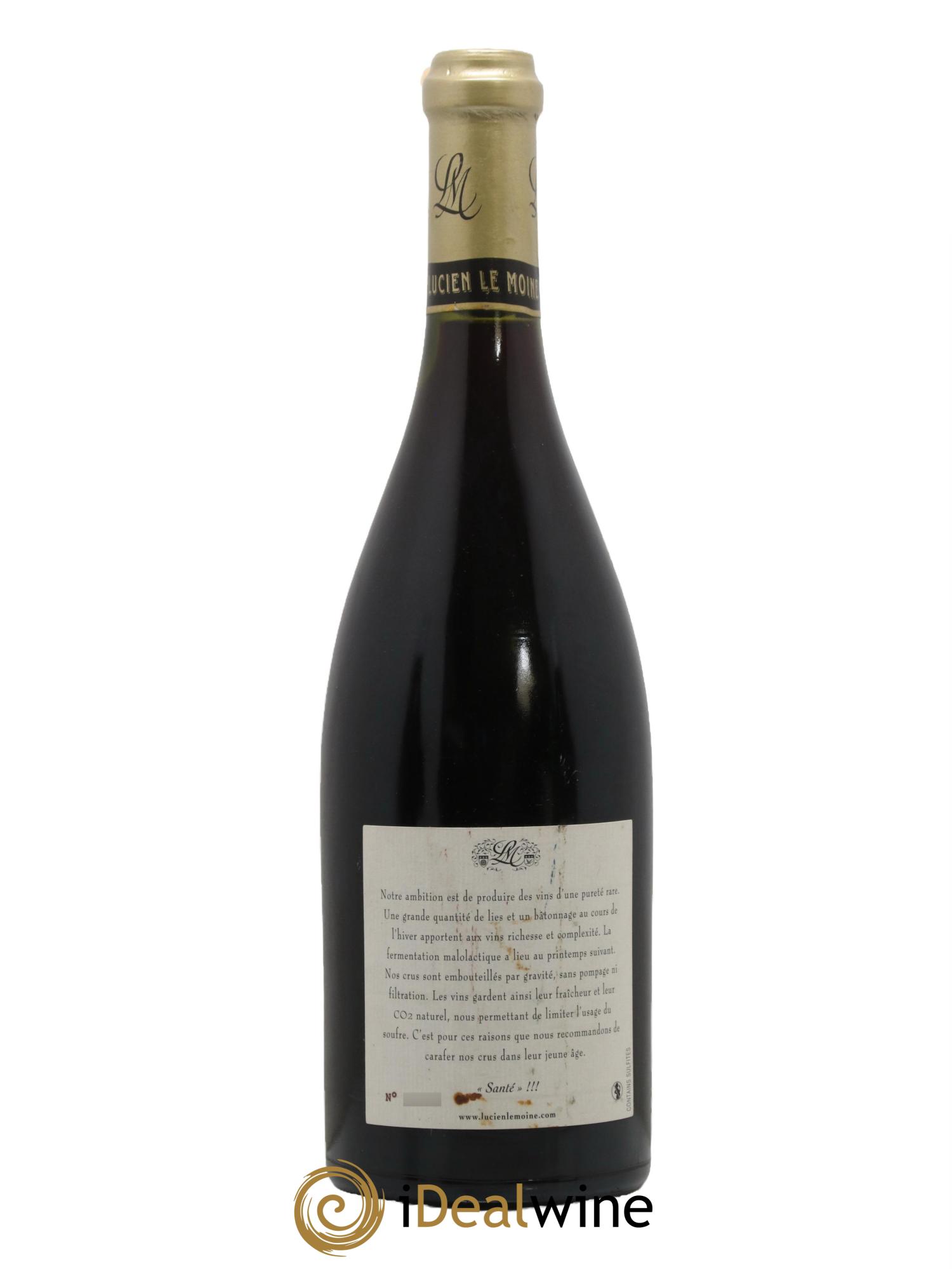 Clos de Vougeot Grand Cru Lucien Le Moine 2010 - Lot de 1 bouteille - 1