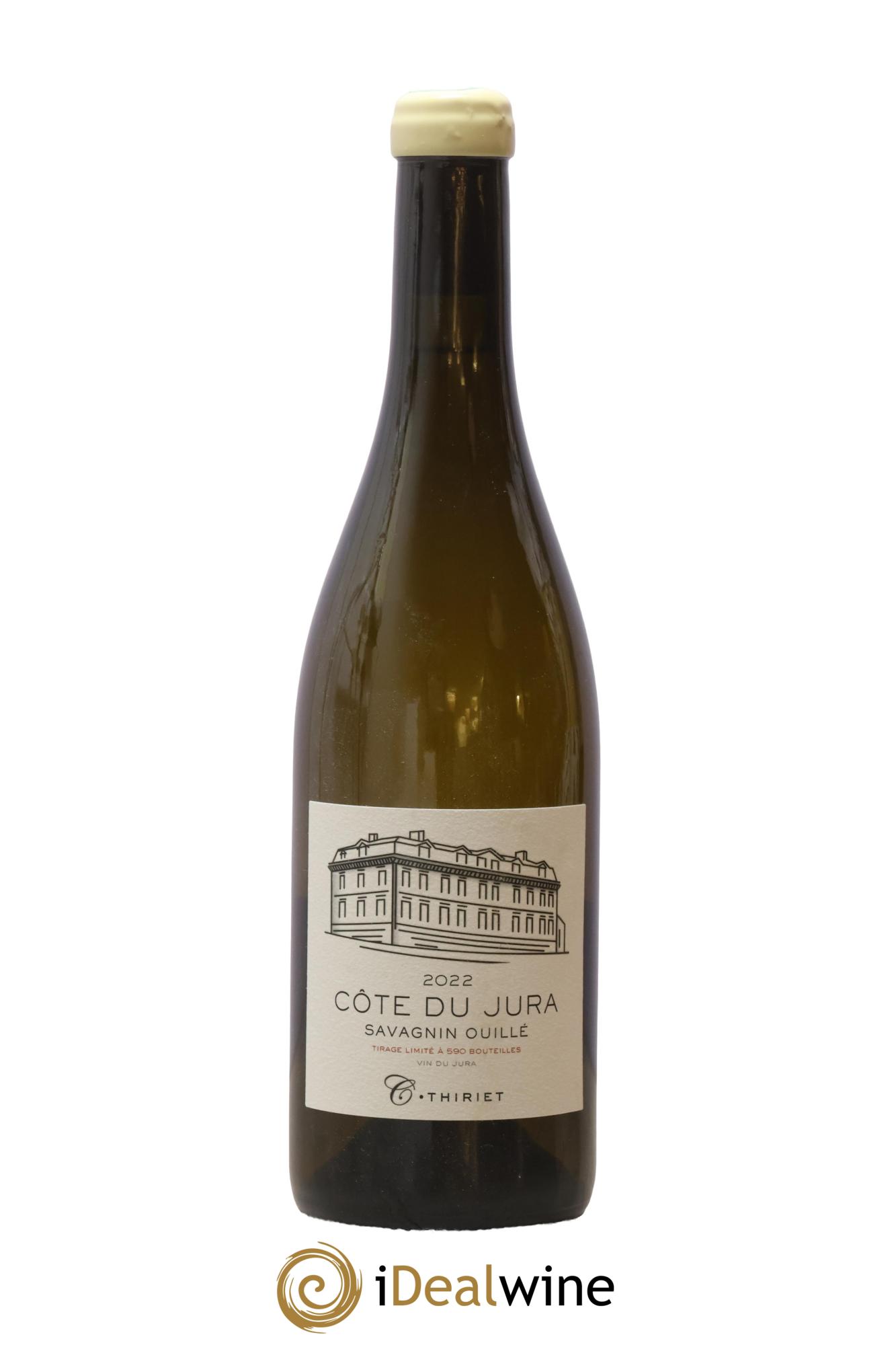 Côtes du Jura Savagnin ouillé Camille Thiriet 2022 - Lot de 1 bouteille - 0