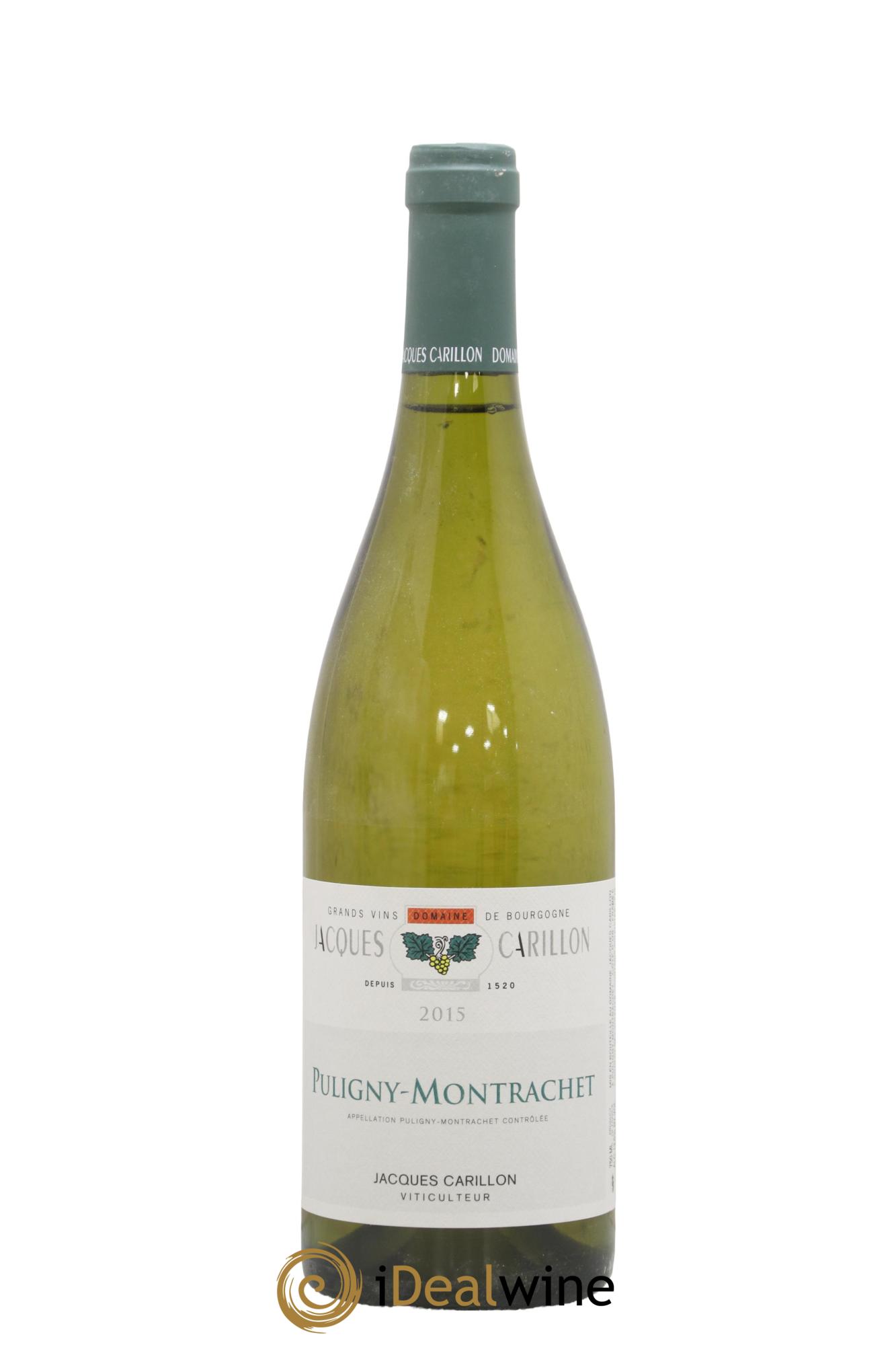 Puligny-Montrachet Jacques Carillon (Domaine) 2015 - Lot de 1 bouteille - 0