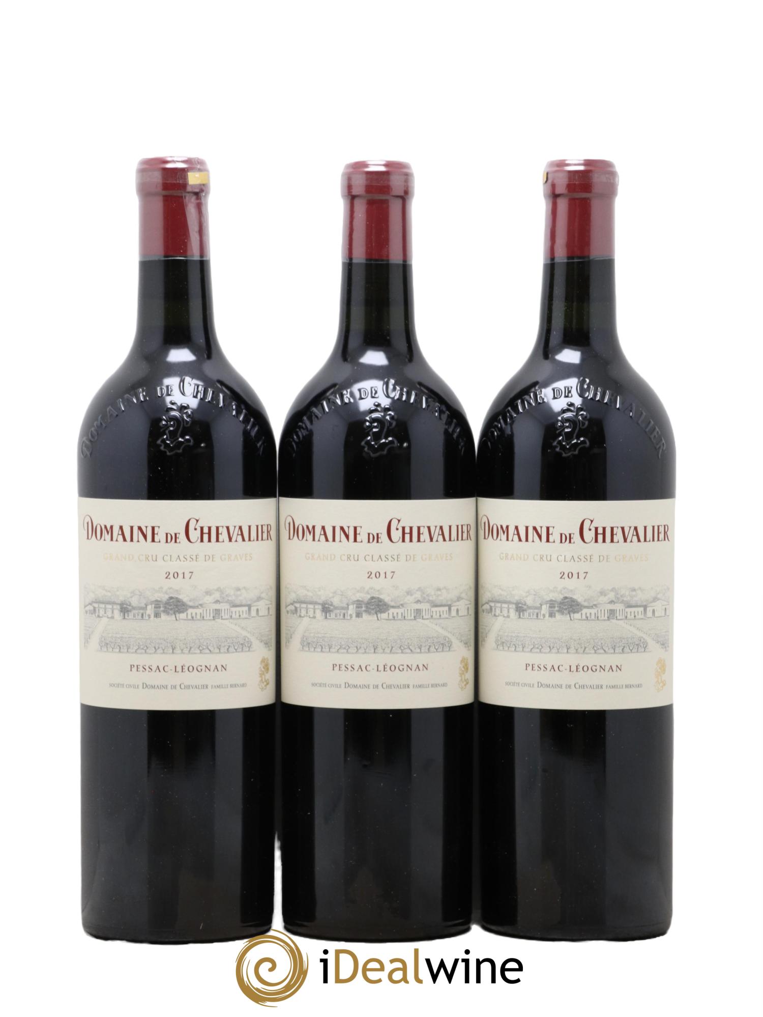 Domaine de Chevalier Cru Classé de Graves 2017 - Lotto di 6 bottiglie - 1