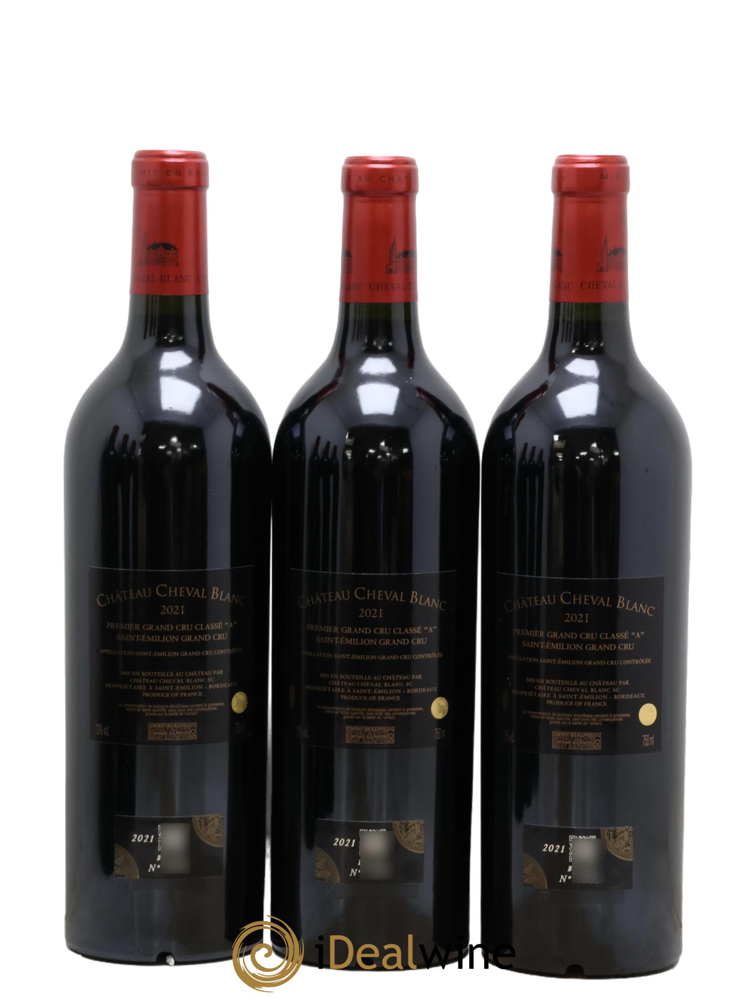 Château Cheval Blanc 1er Grand Cru Classé A 2021 - Lot de 6 bouteilles - 4
